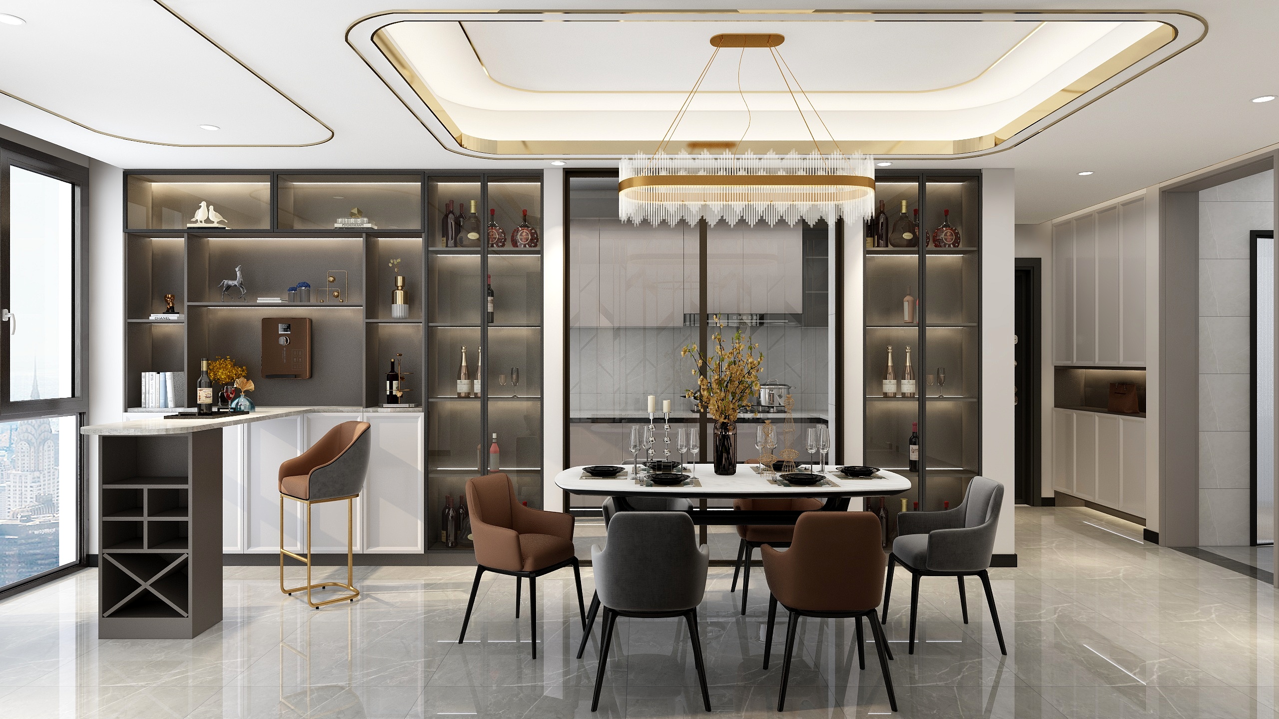 欧派高颜整家Op-星星国际（S）-装修设计方案