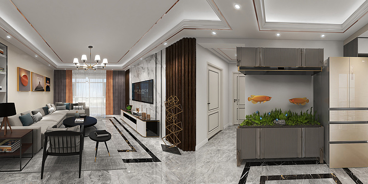 A小黑马-卓越蔚蓝群岛-装修设计方案