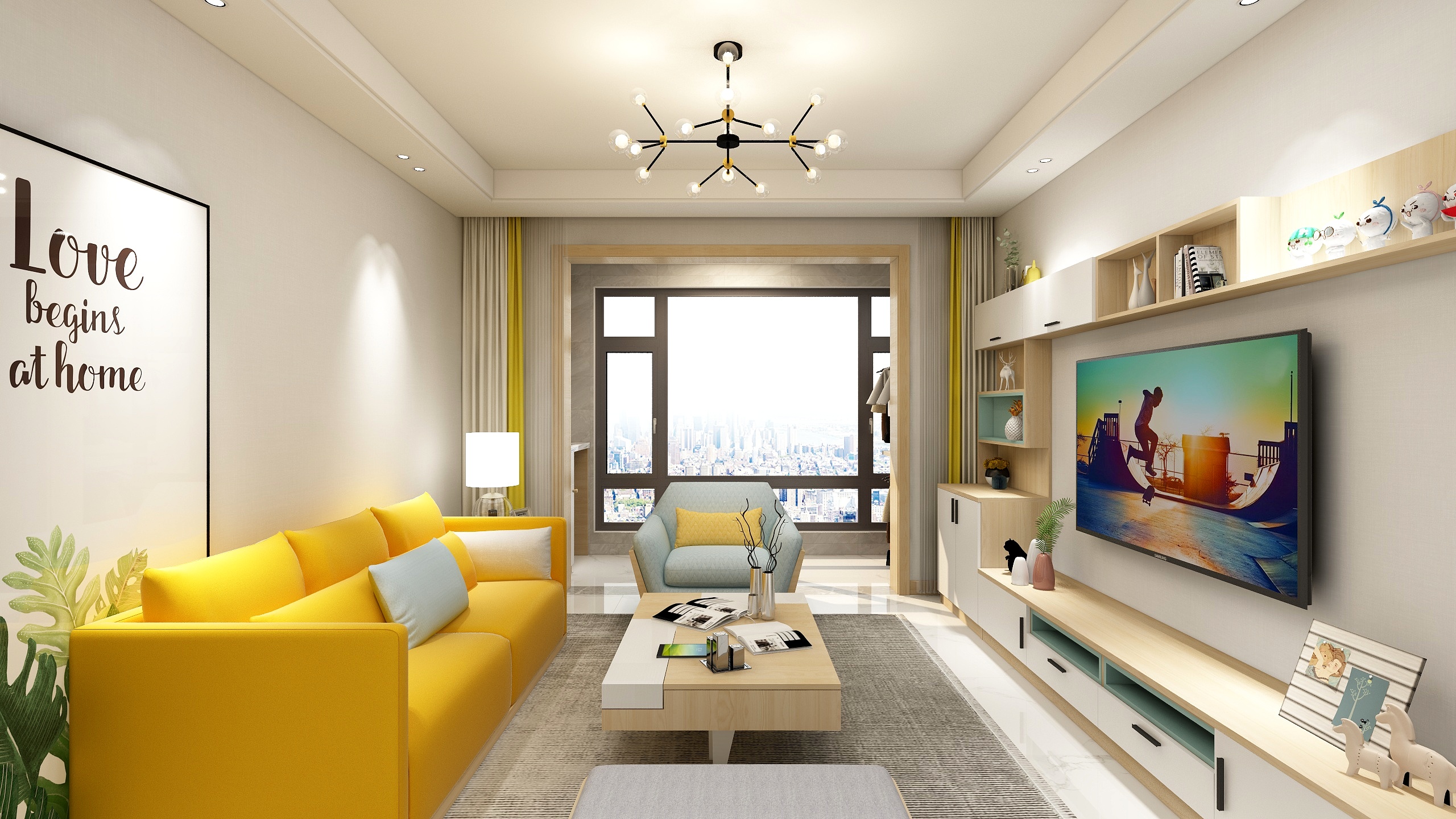 佰德妮I家居设计-欣城国际样板房-装修设计方案