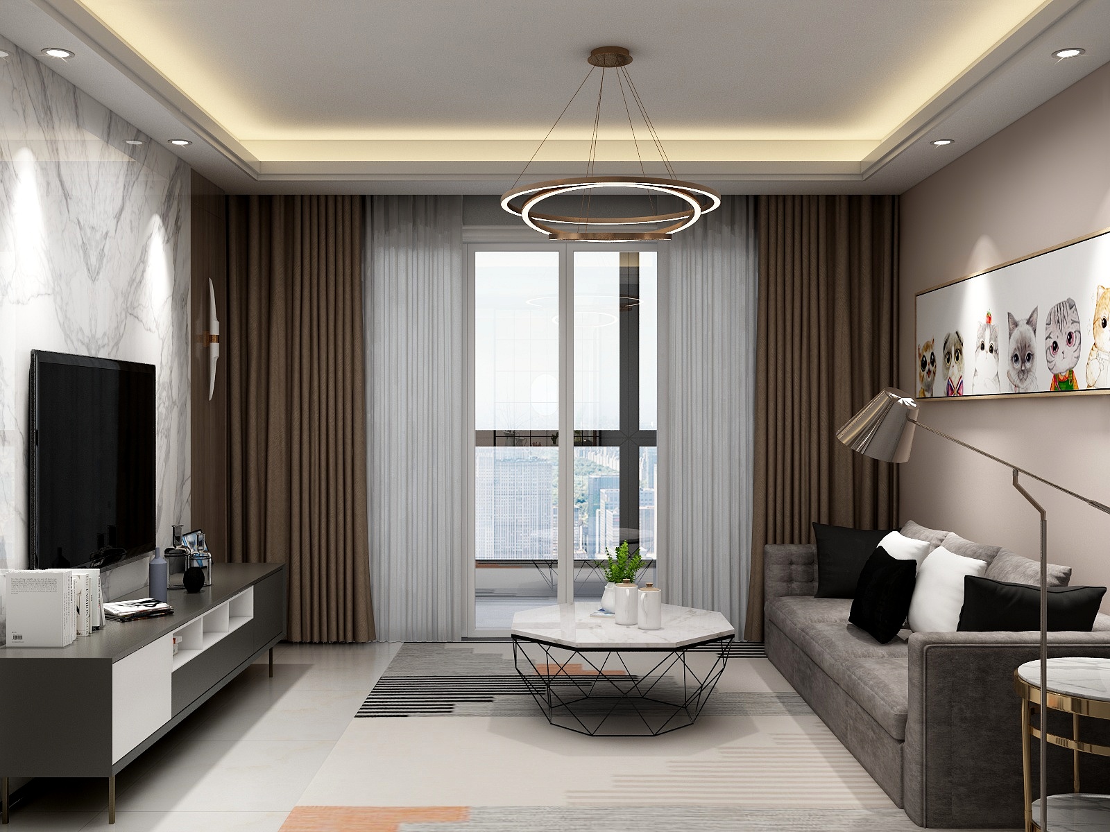 吴新俊-《梦》—现代风格装修效果图