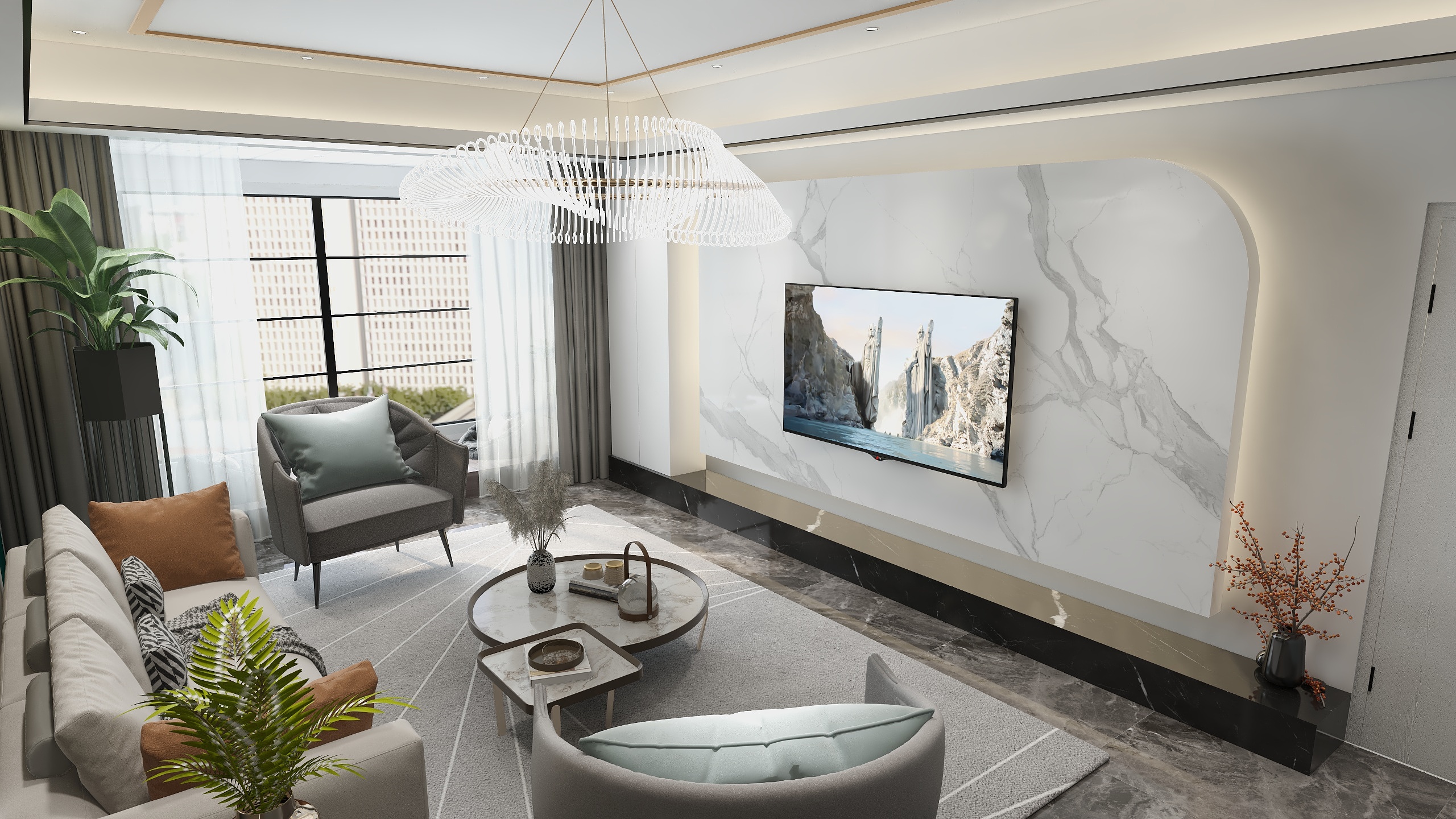 高超Mekv-客厅-装修设计方案