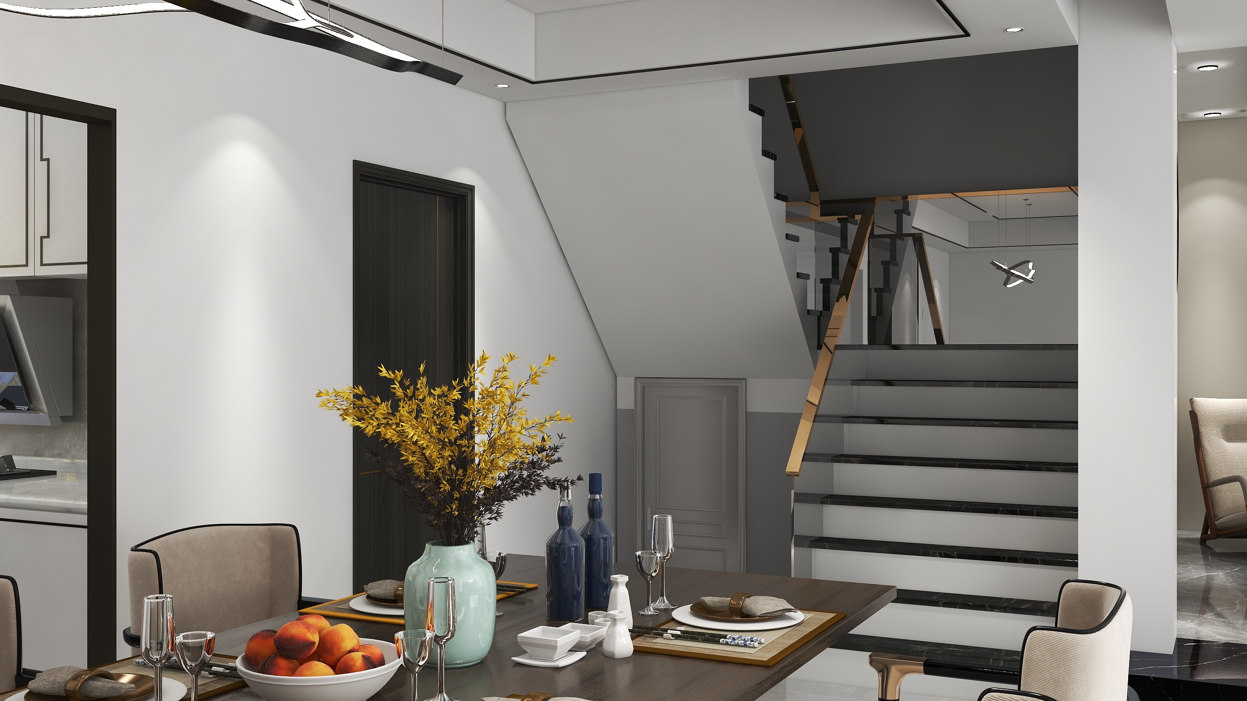 阿杰|DESIGN-和玺中叠-装修设计方案