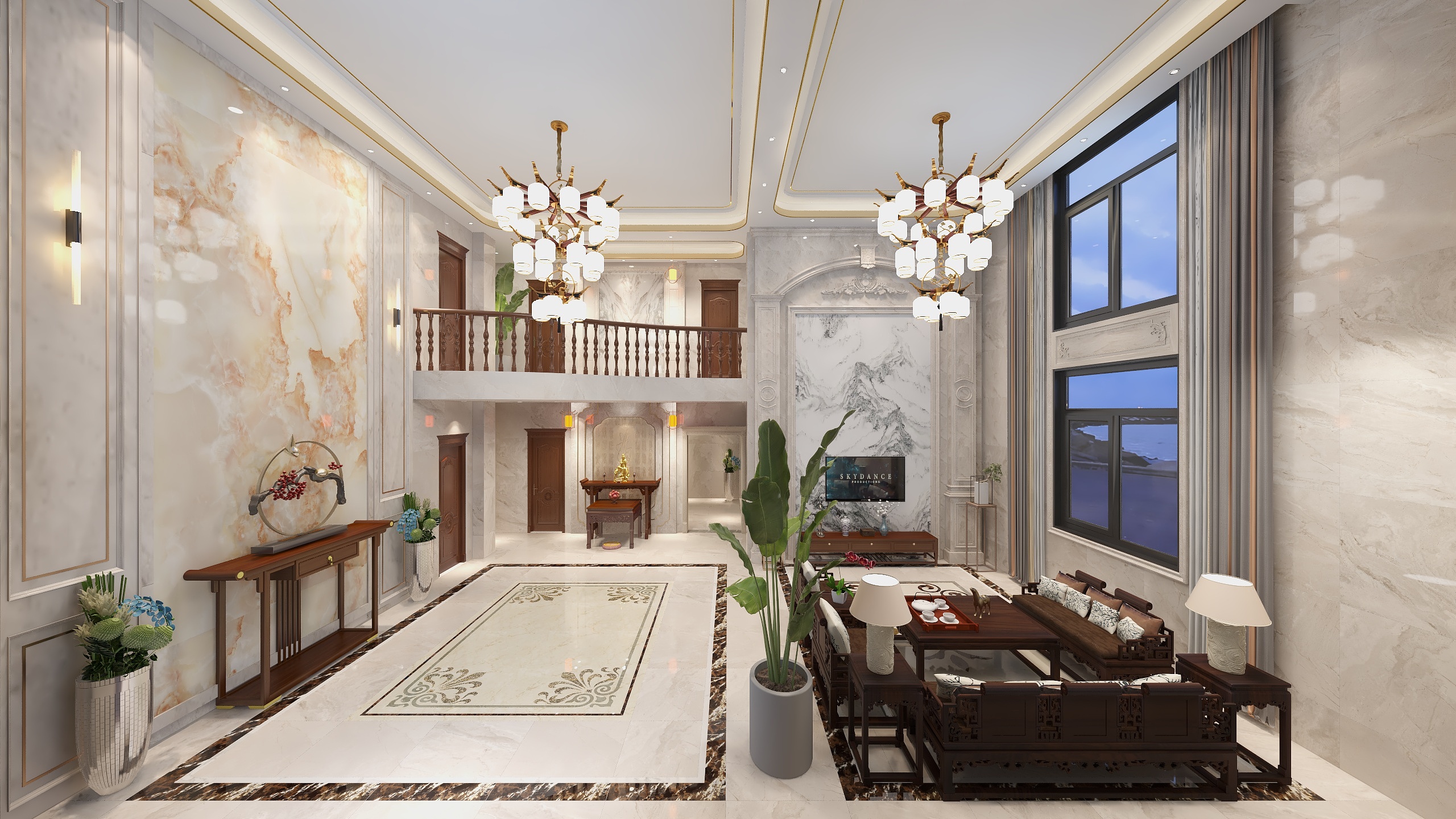 设计展示空间-陈良水别墅装修效果图