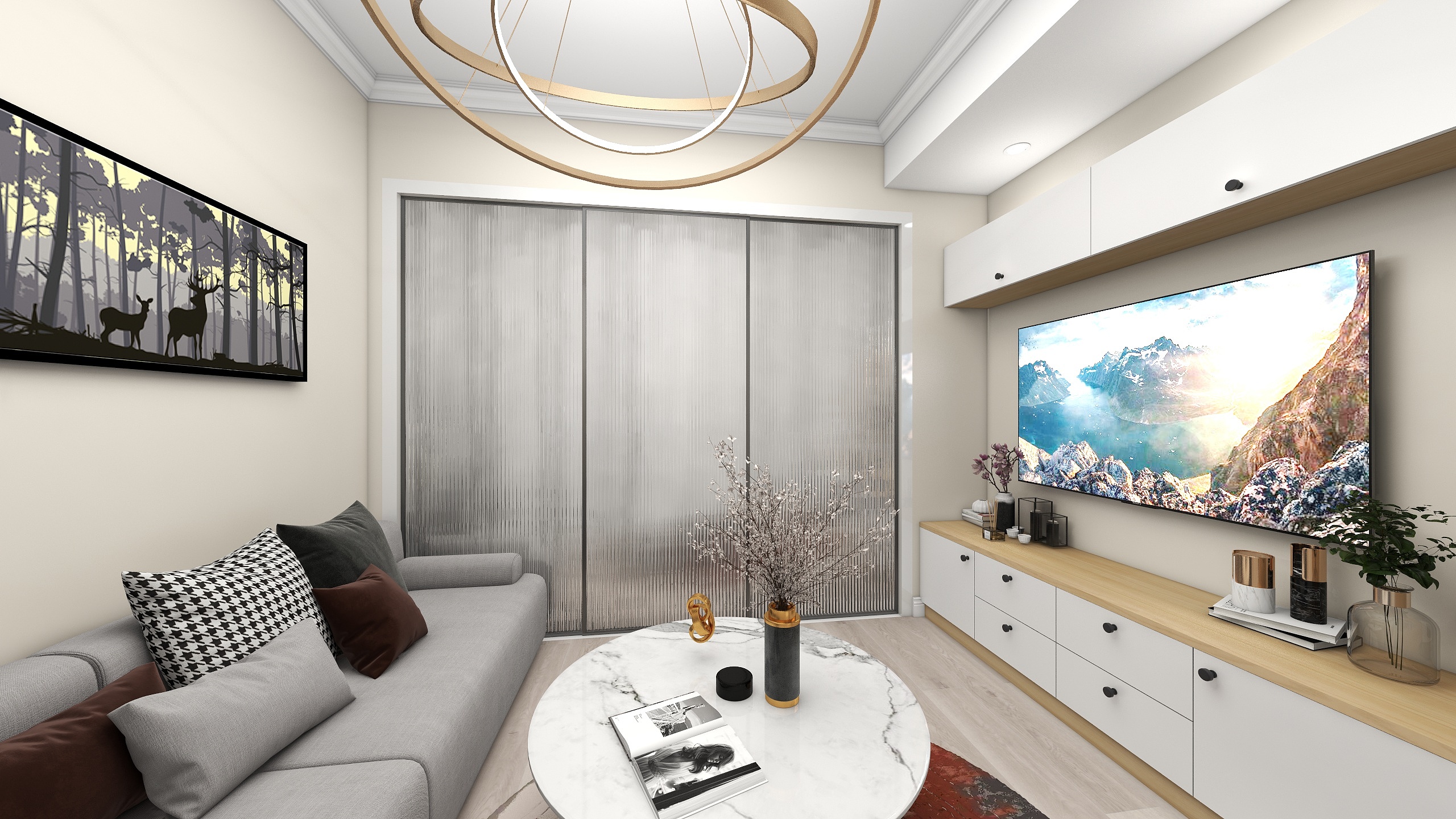 不一样的小新-黄浦区瞿溪路1254弄8号101室-装修设计方案