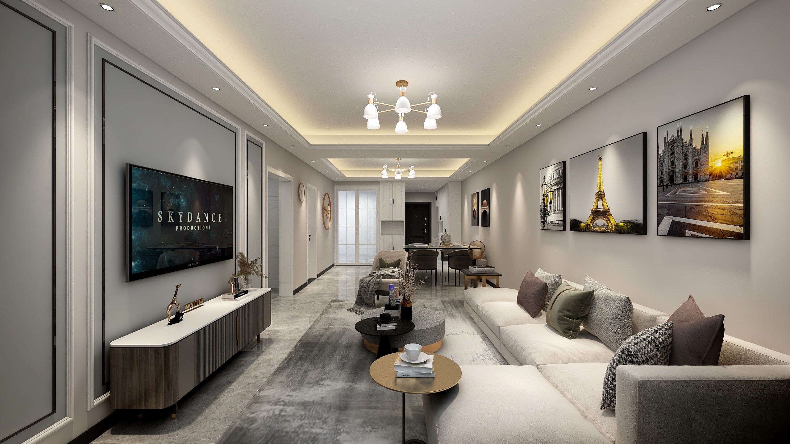 VRPanorama-沙区公务员效果图-装修设计方案