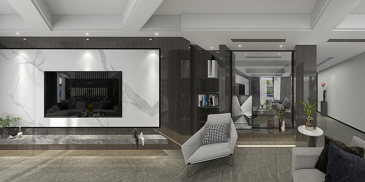 杭州蒙娜XdwR-微风之城-装修设计方案