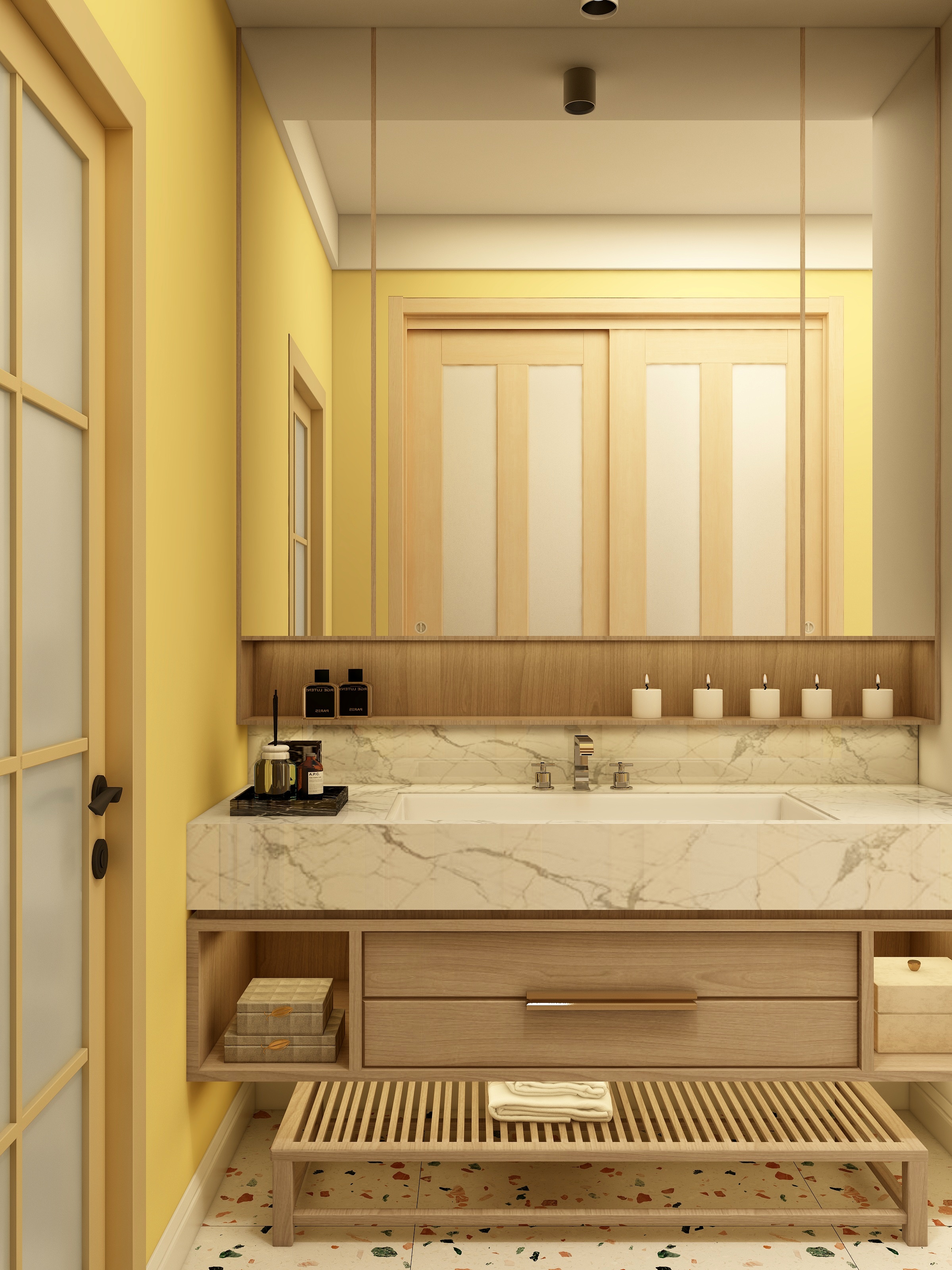 NIQI设计工作室-德信海德公园83.00㎡-装修设计方案