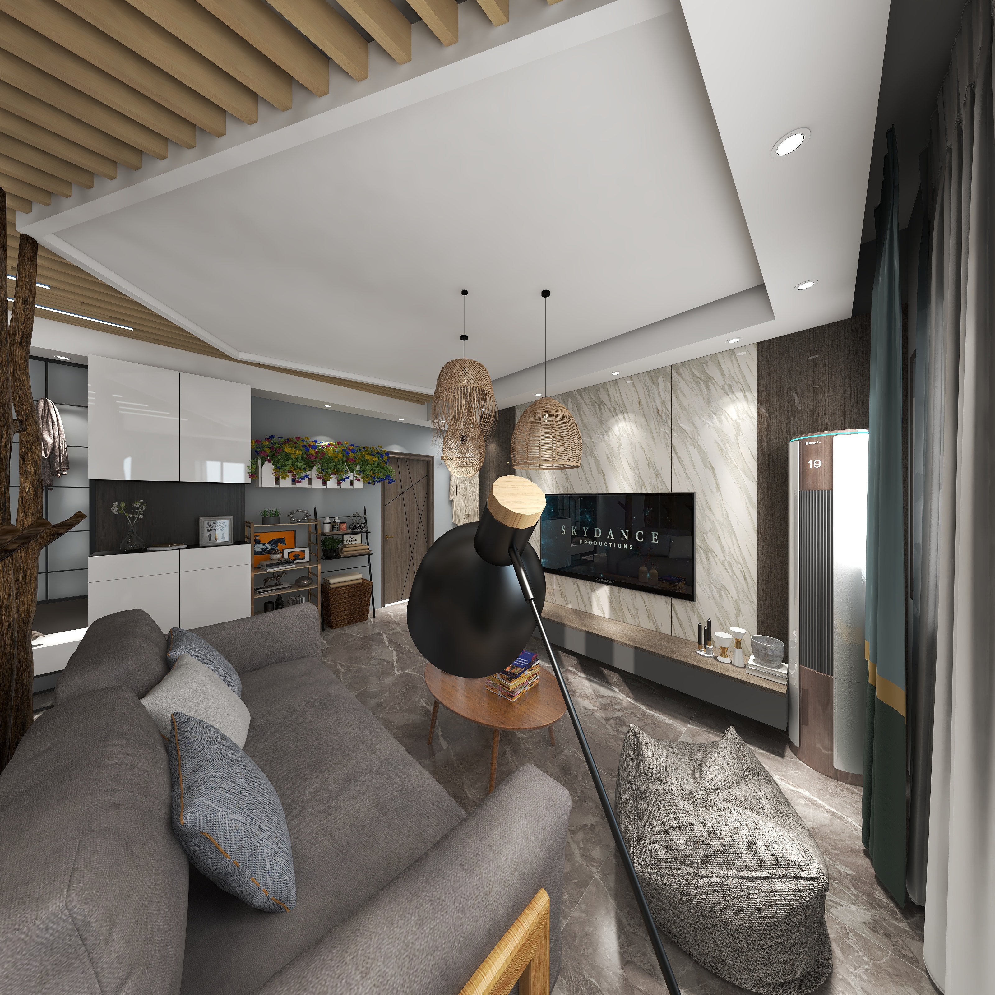 杨漫漫-瑞和园89.50㎡B户型3室2厅1卫-副本-装修设计方案