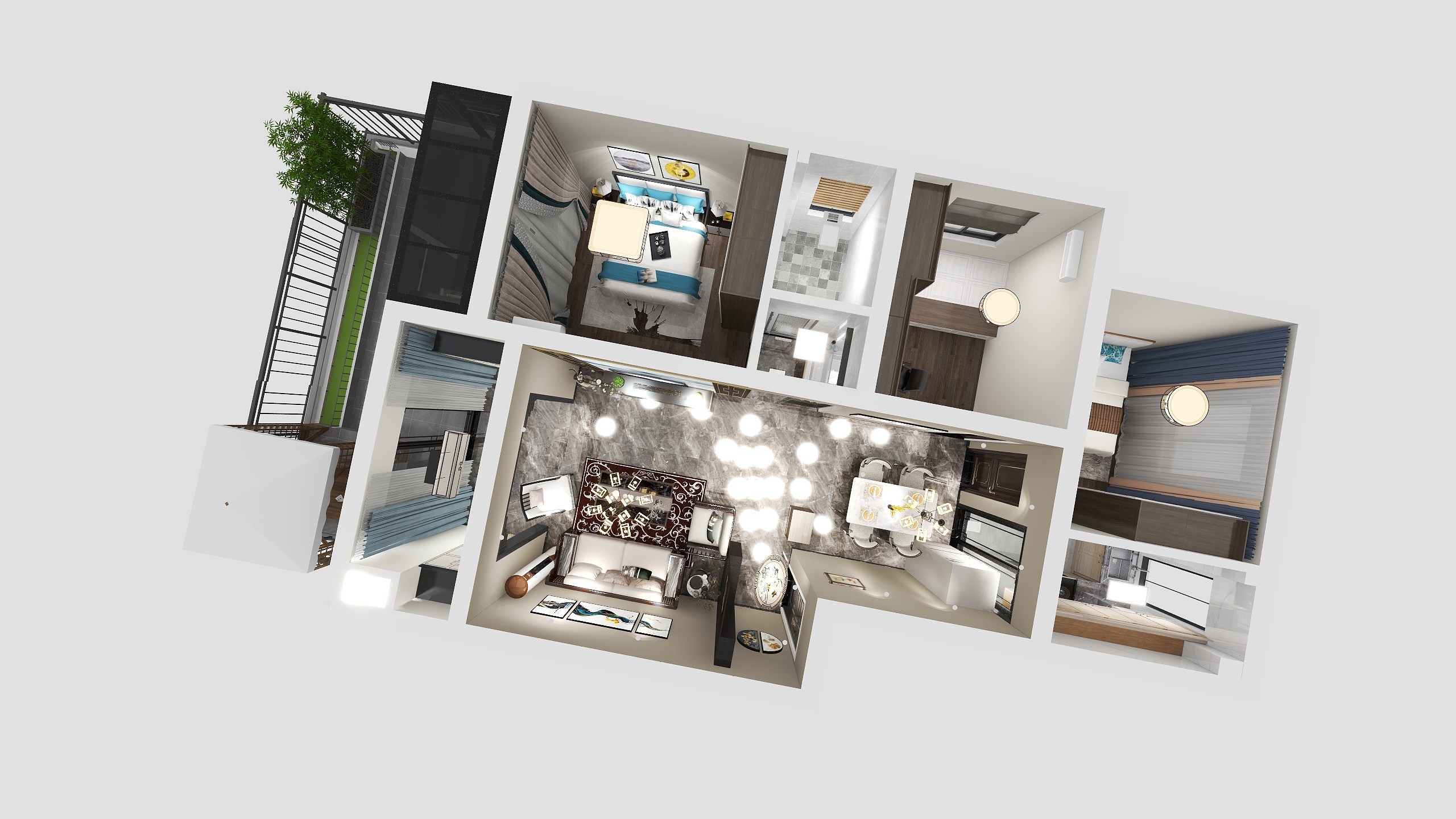 ShirleyXH-澳海澜庭35栋101（新中式）-副本-装修设计方案