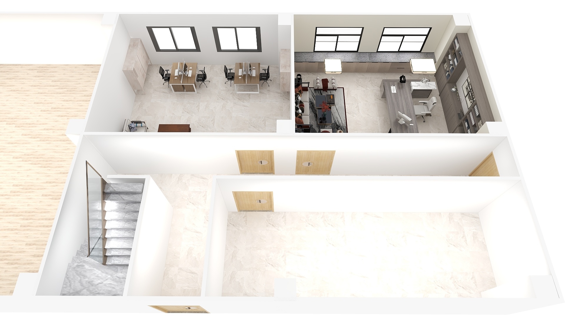 装饰全案设计徐-袁先生平层设计方案-装修设计方案