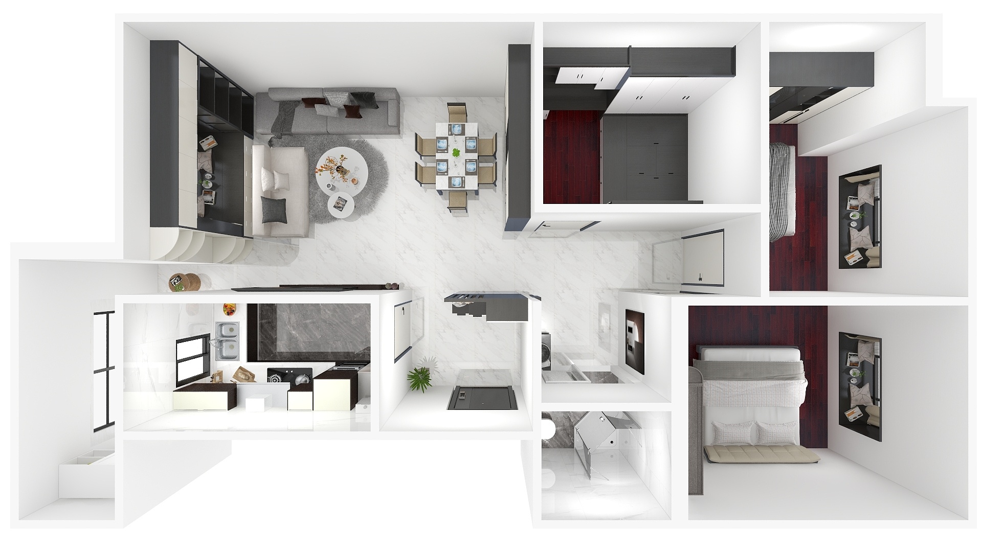 余慕名-18T-2-201新中式（样版）-装修设计方案