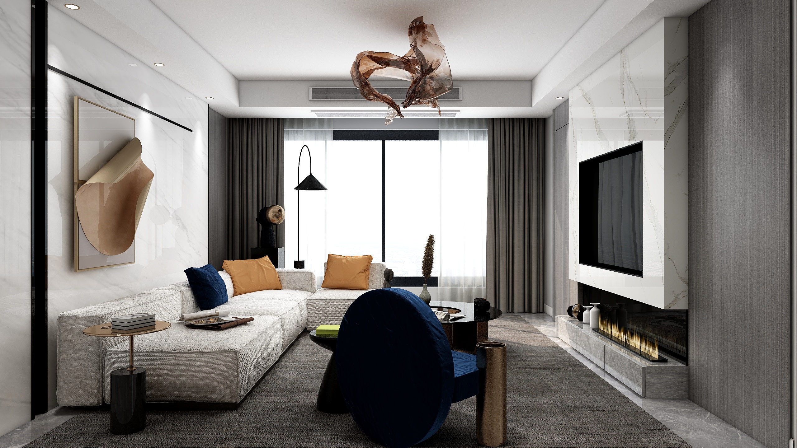 隐入尘埃-万家星城-装修设计方案