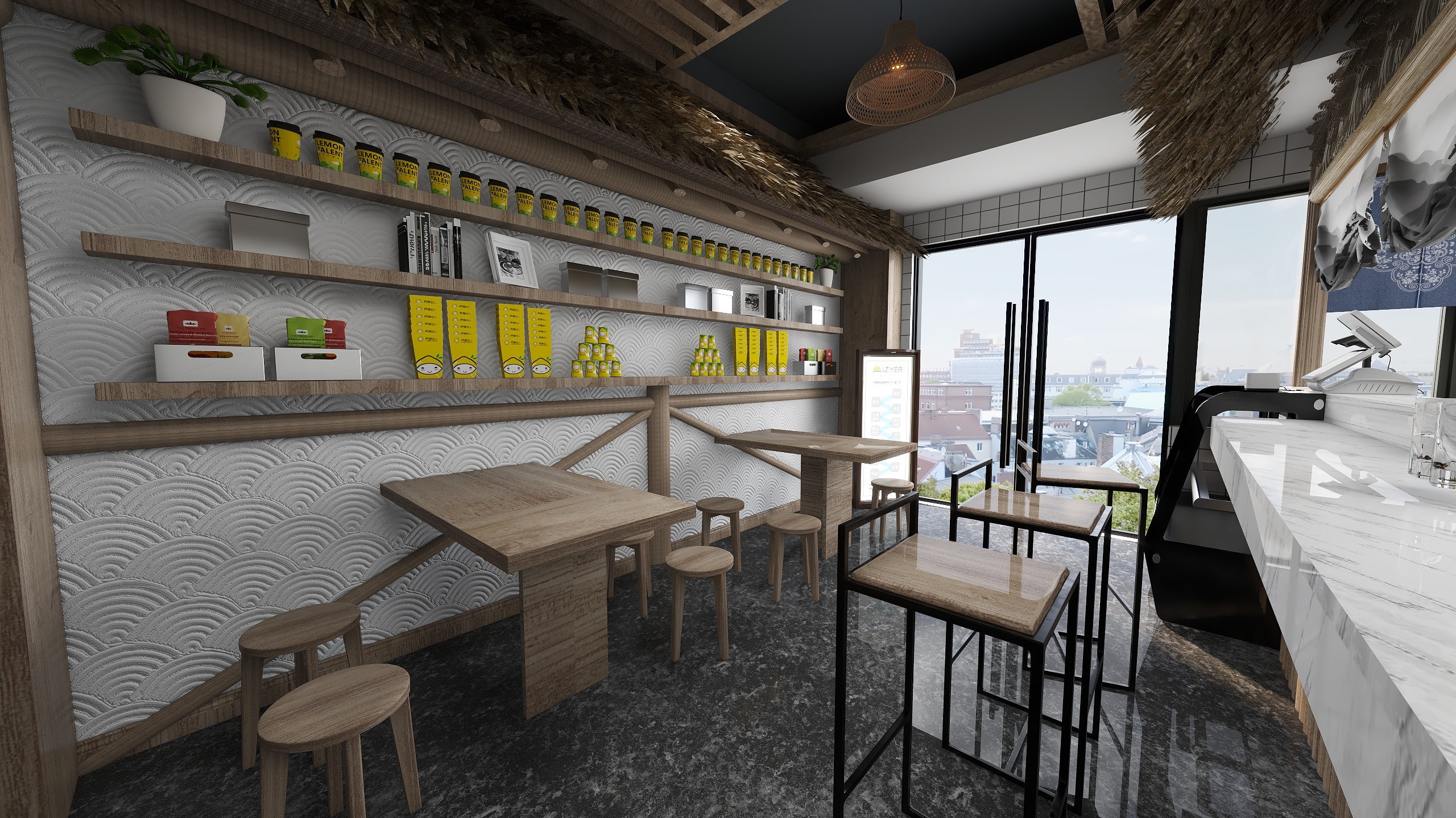 余海东-铁板简餐-装修设计方案