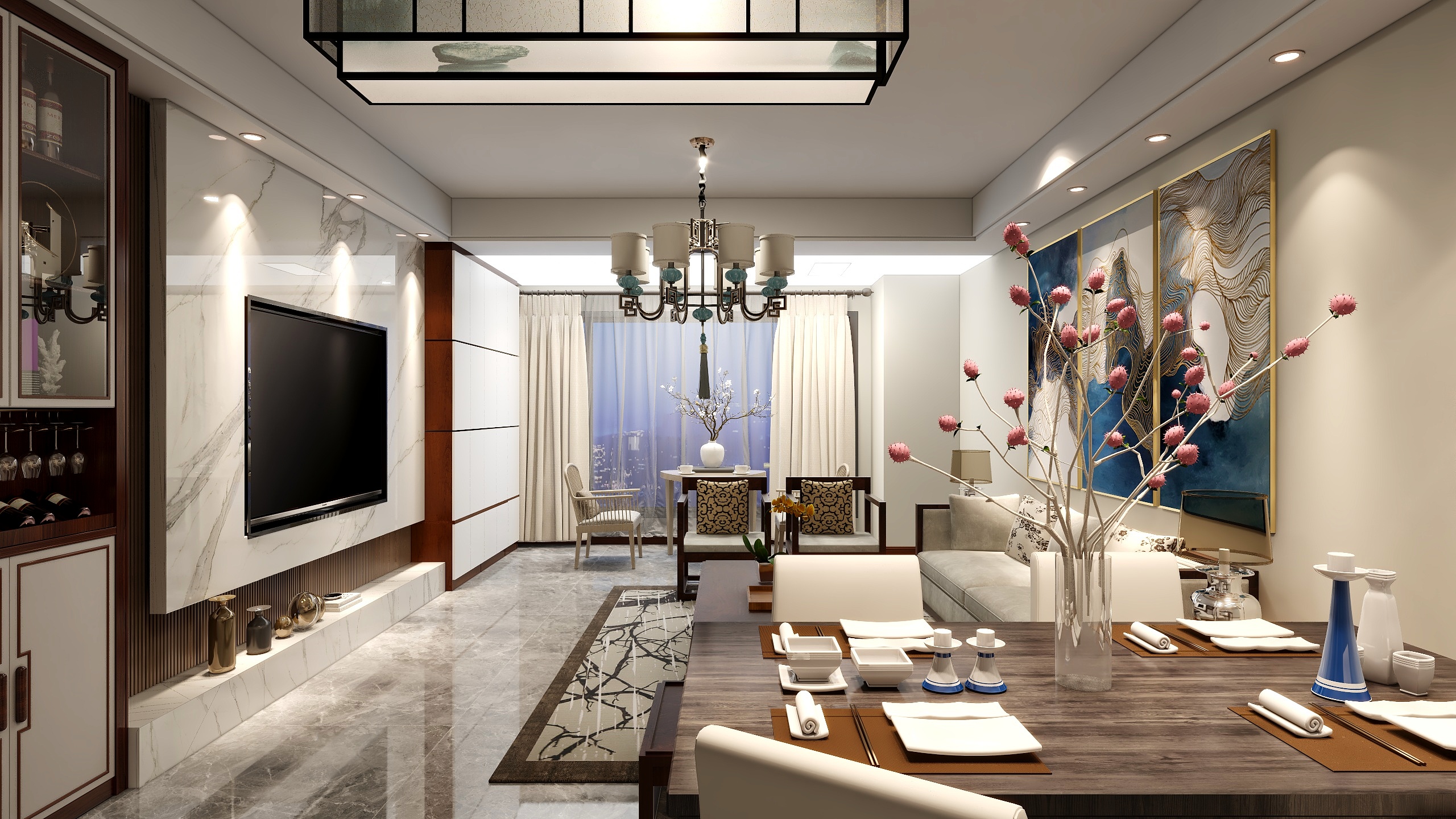 JIM枫设计-三汇人和山水-装修设计方案