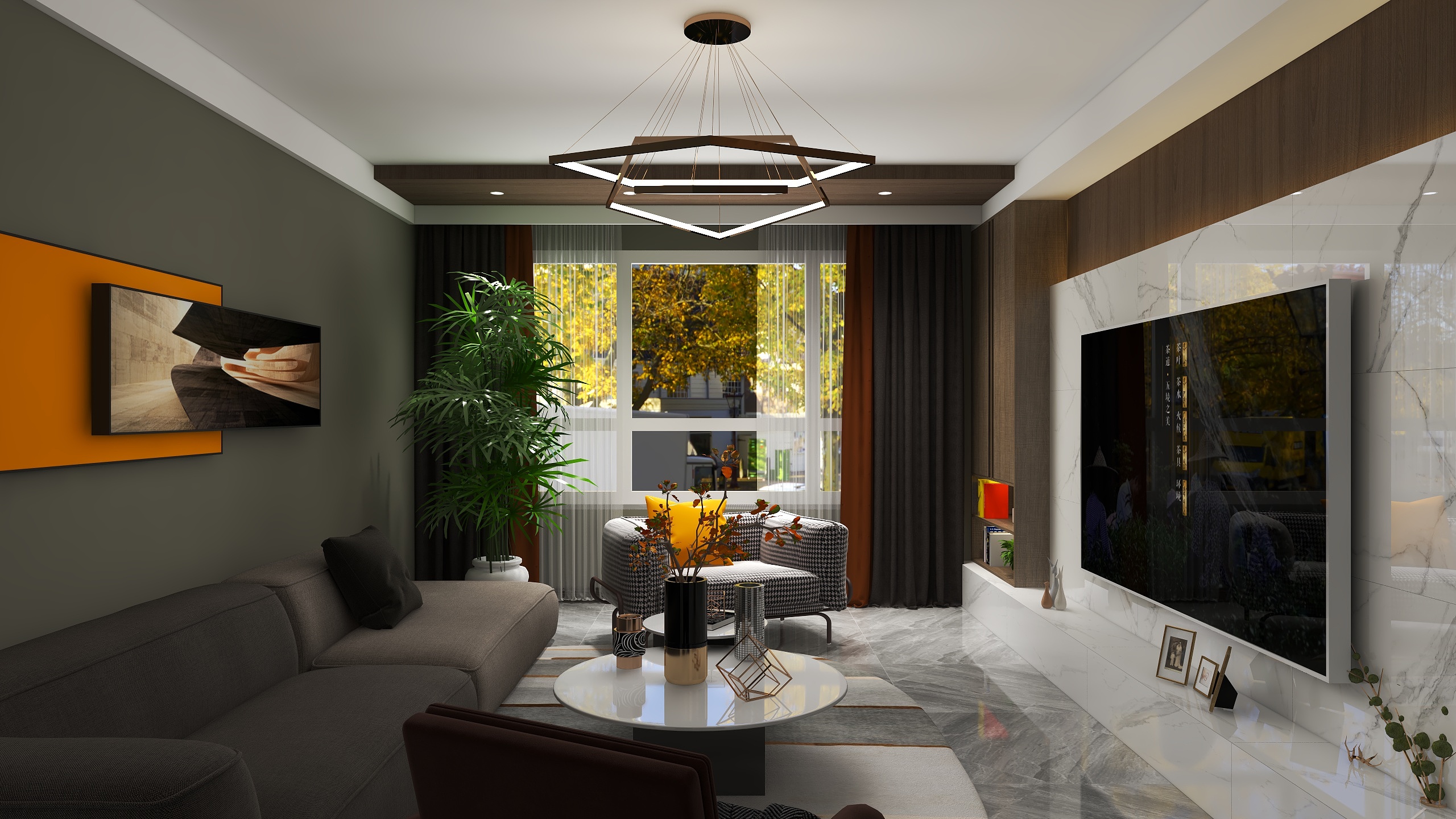 一十一木空间设计-现代灰境-装修设计方案