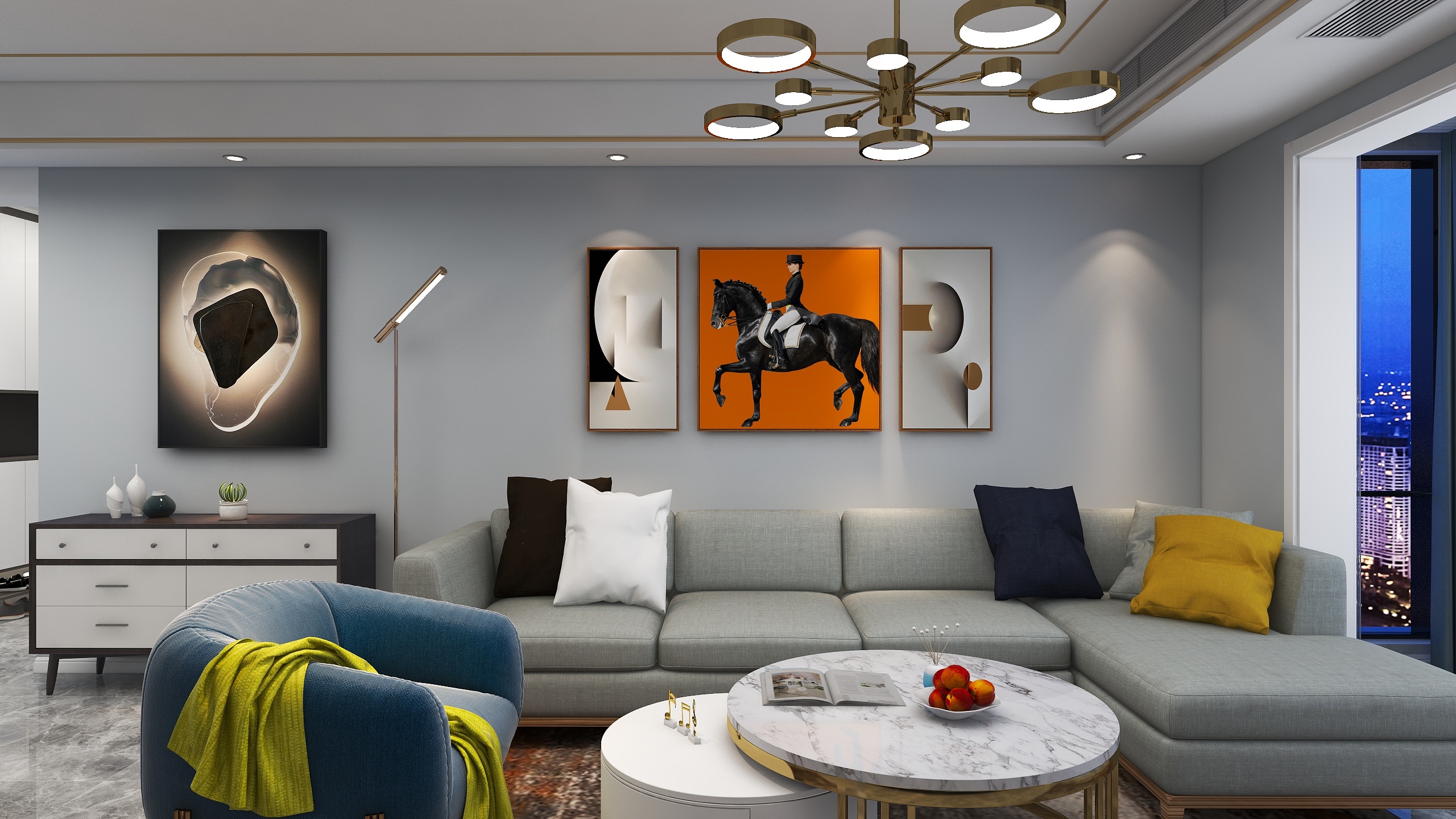 YANG丨Sir-现代简约-装修设计方案