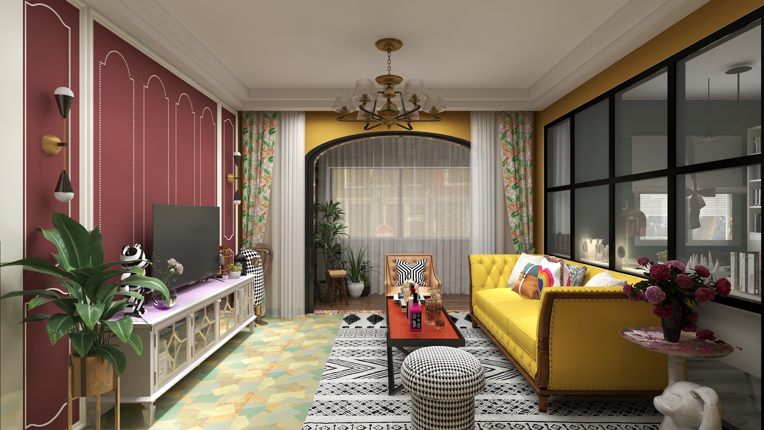 大同设计师王瑞君-振业尚府-装修设计方案