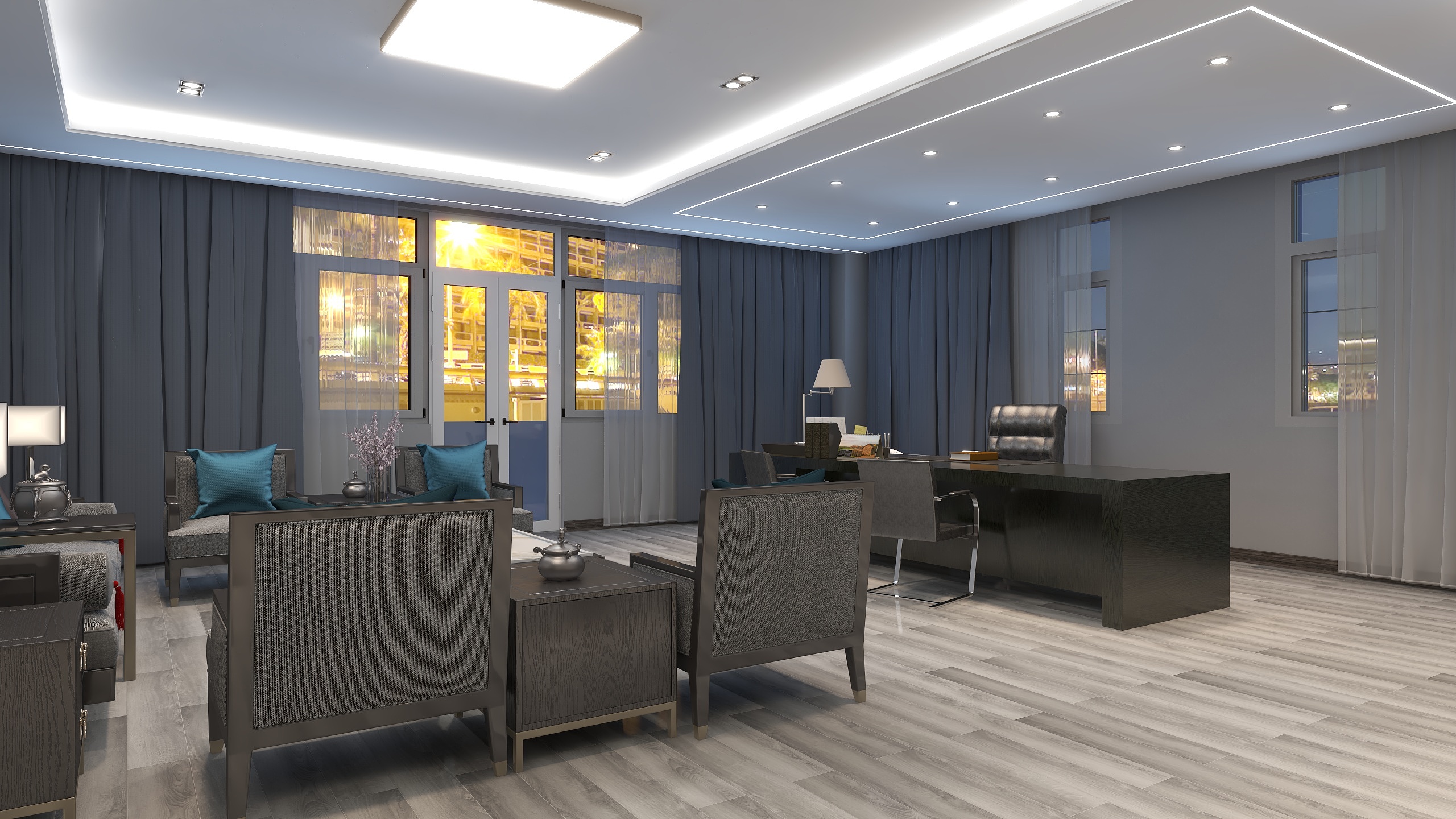 英越-中南高科产业园13-4-装修设计方案