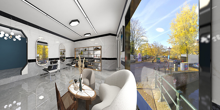 小飛哥装jgeQ-头版头条美发-装修设计方案