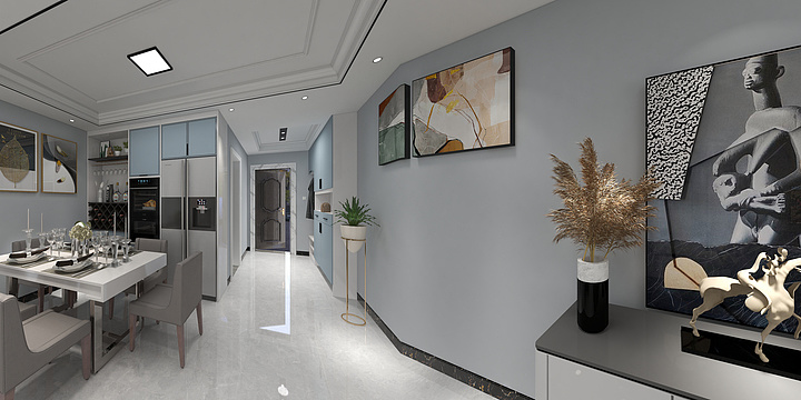 不加糖的咖啡杰哥-华尔新城7栋1单元807-装修设计方案