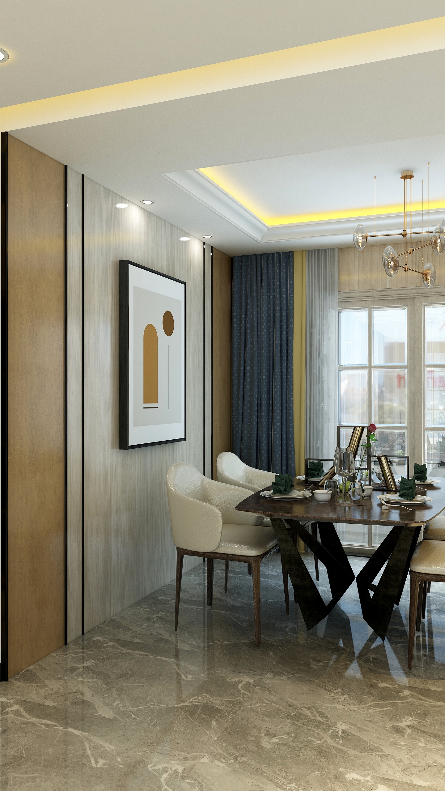 瑞空间一喵控-215平碧桂圆现代风-装修设计方案