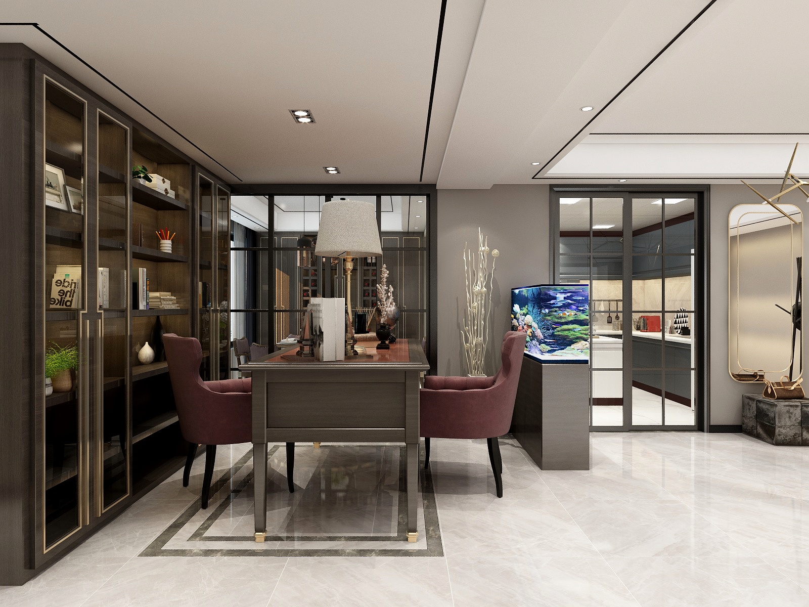 湛智华-现代轻奢157平1房装修效果图