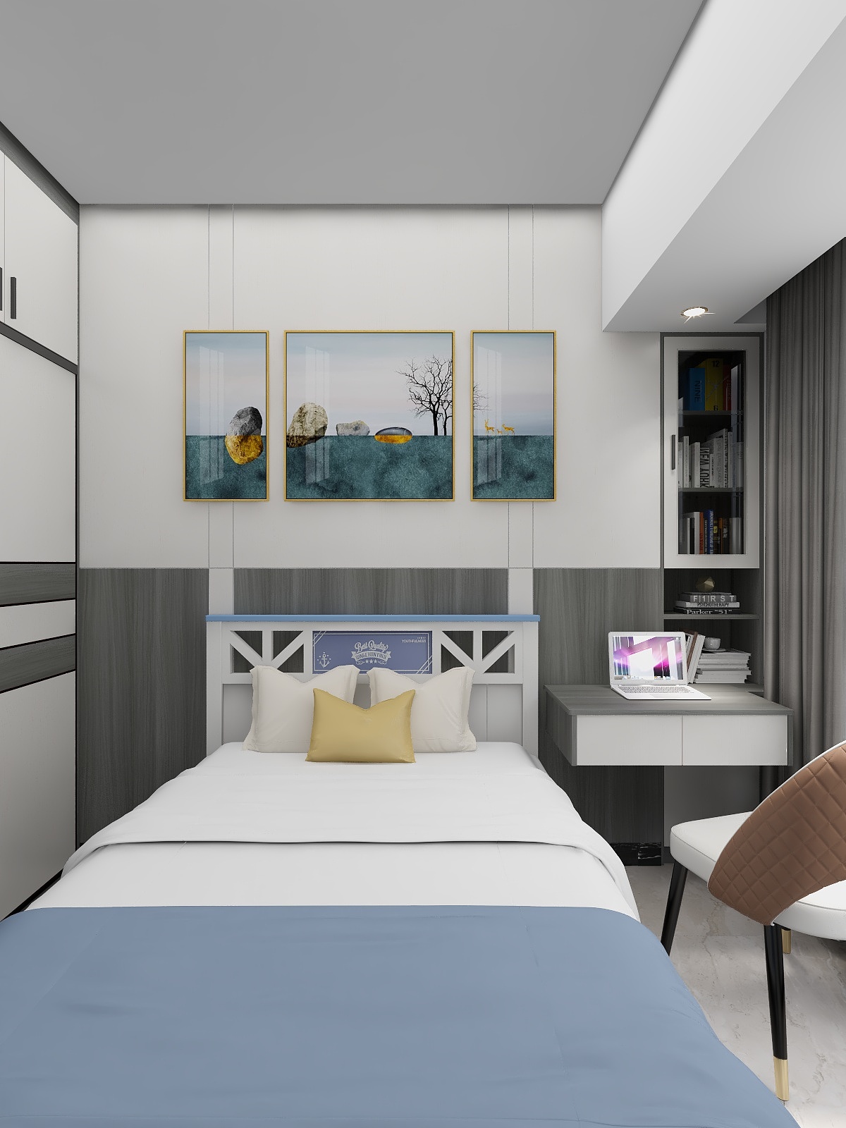 栢红装饰设计1号-中心城2幢D户-装修设计方案