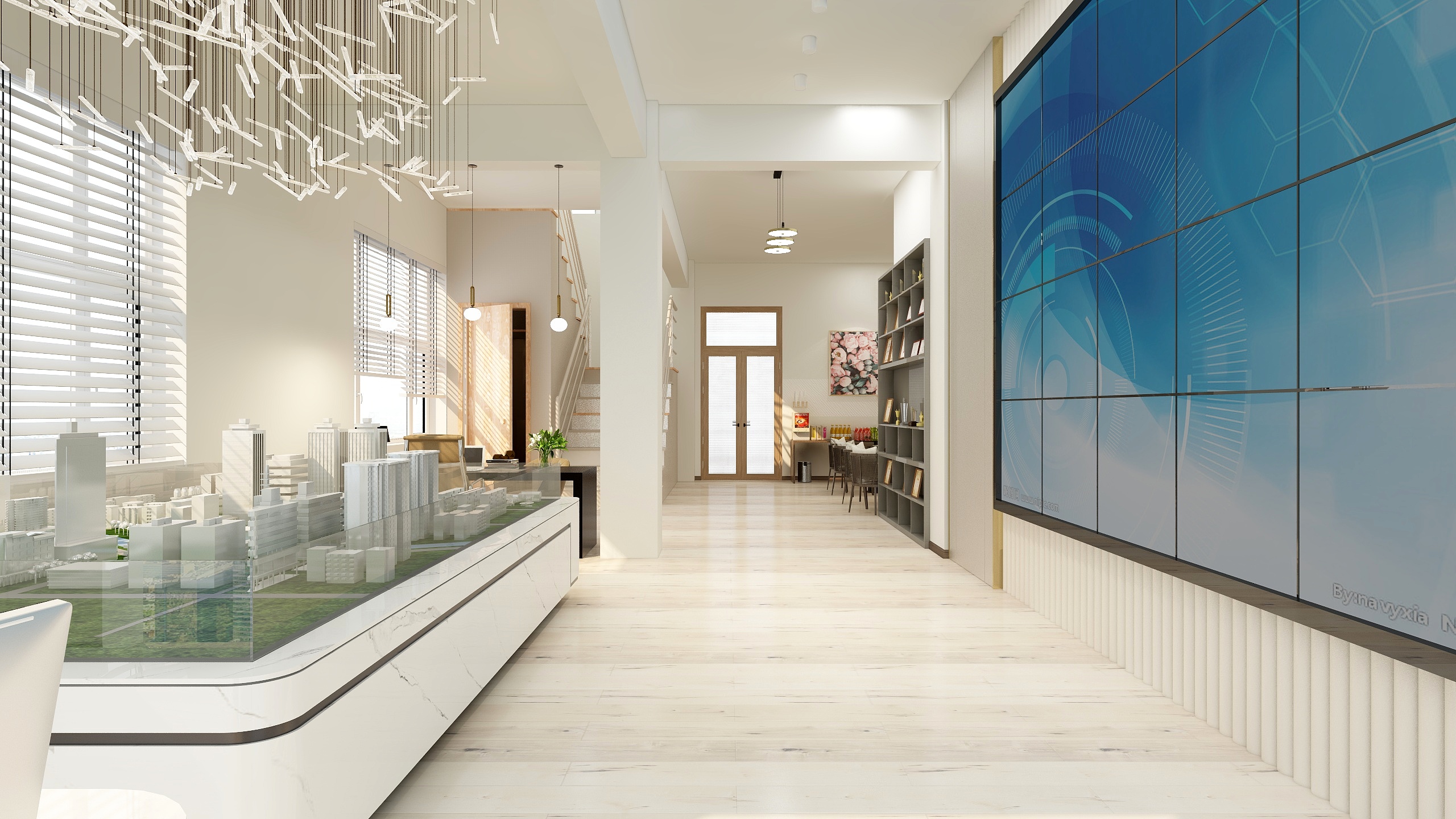 9797Lyu-售楼处1层-装修设计方案