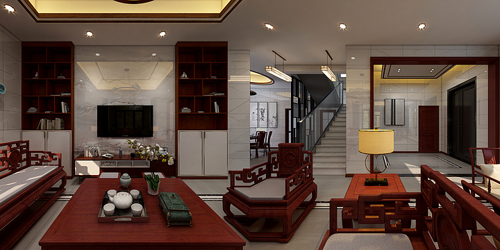 Wittf-玖龙别墅-装修设计方案
