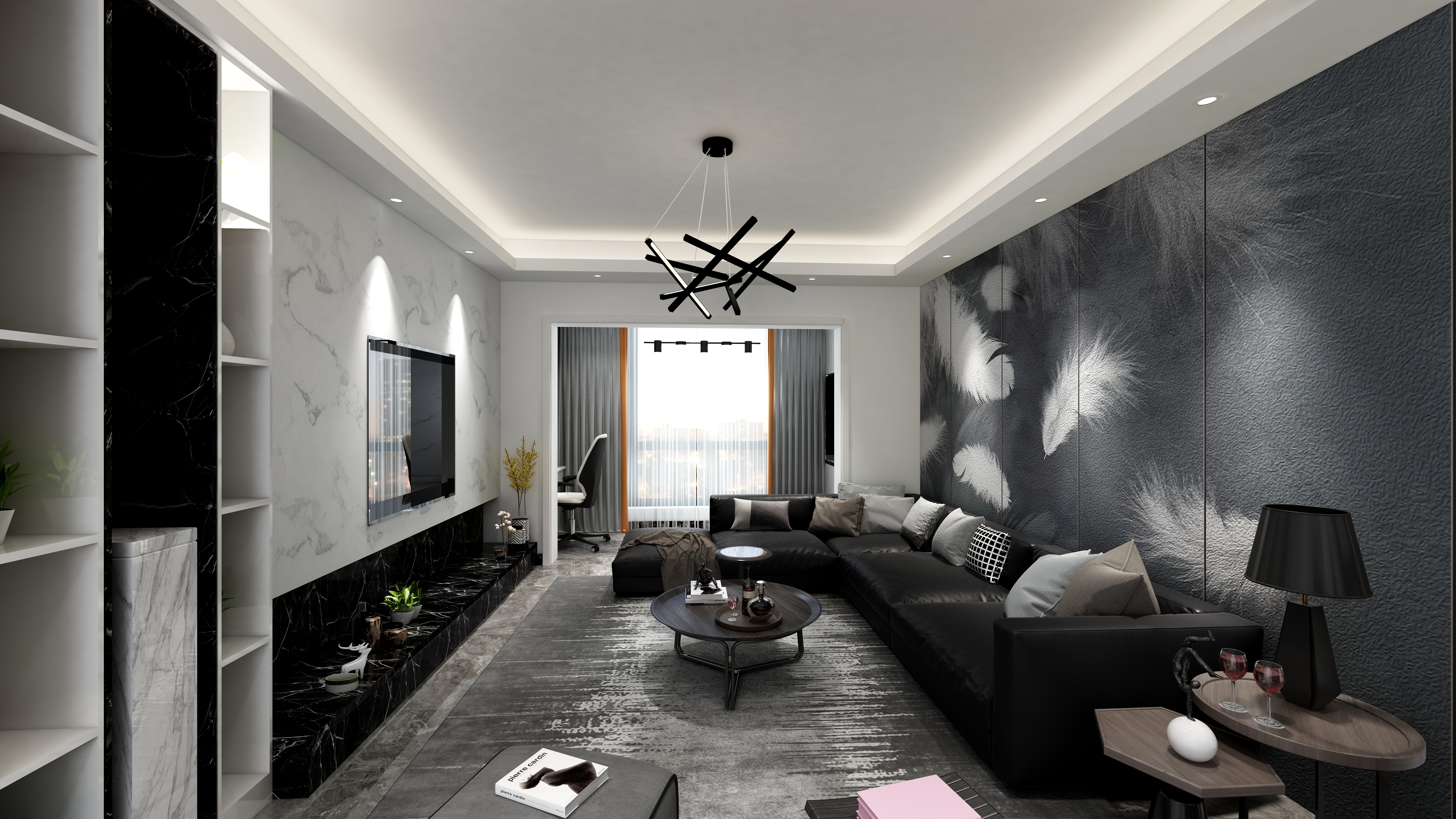 thephenomenonalofman-三室两厅后现代-装修设计方案