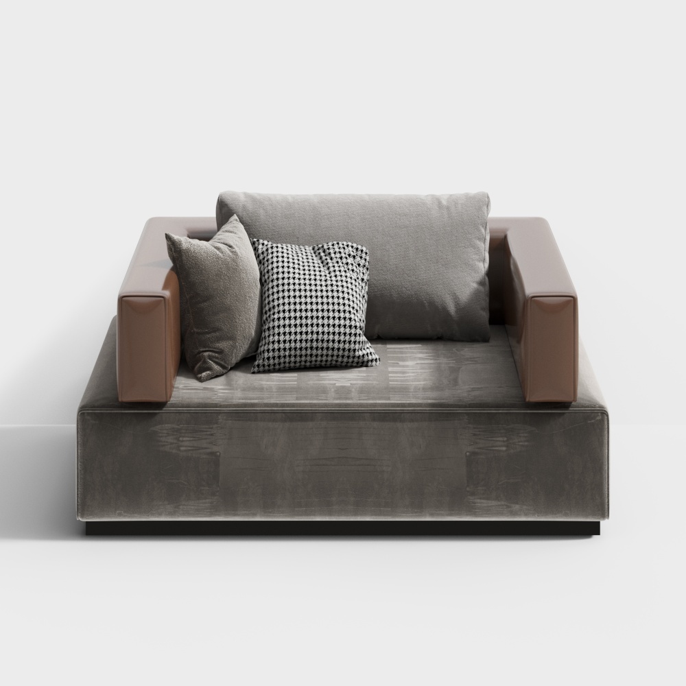 MasaSanty/玛萨圣帝-现代轻奢客厅双人沙发【尼普顿/Neptune系列】3D模型