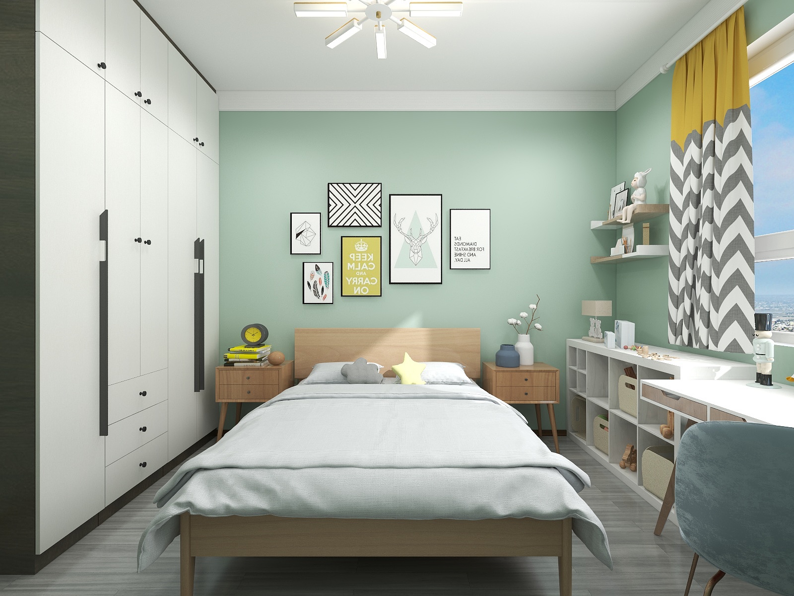 阿维aWEI-儿童房-装修设计方案