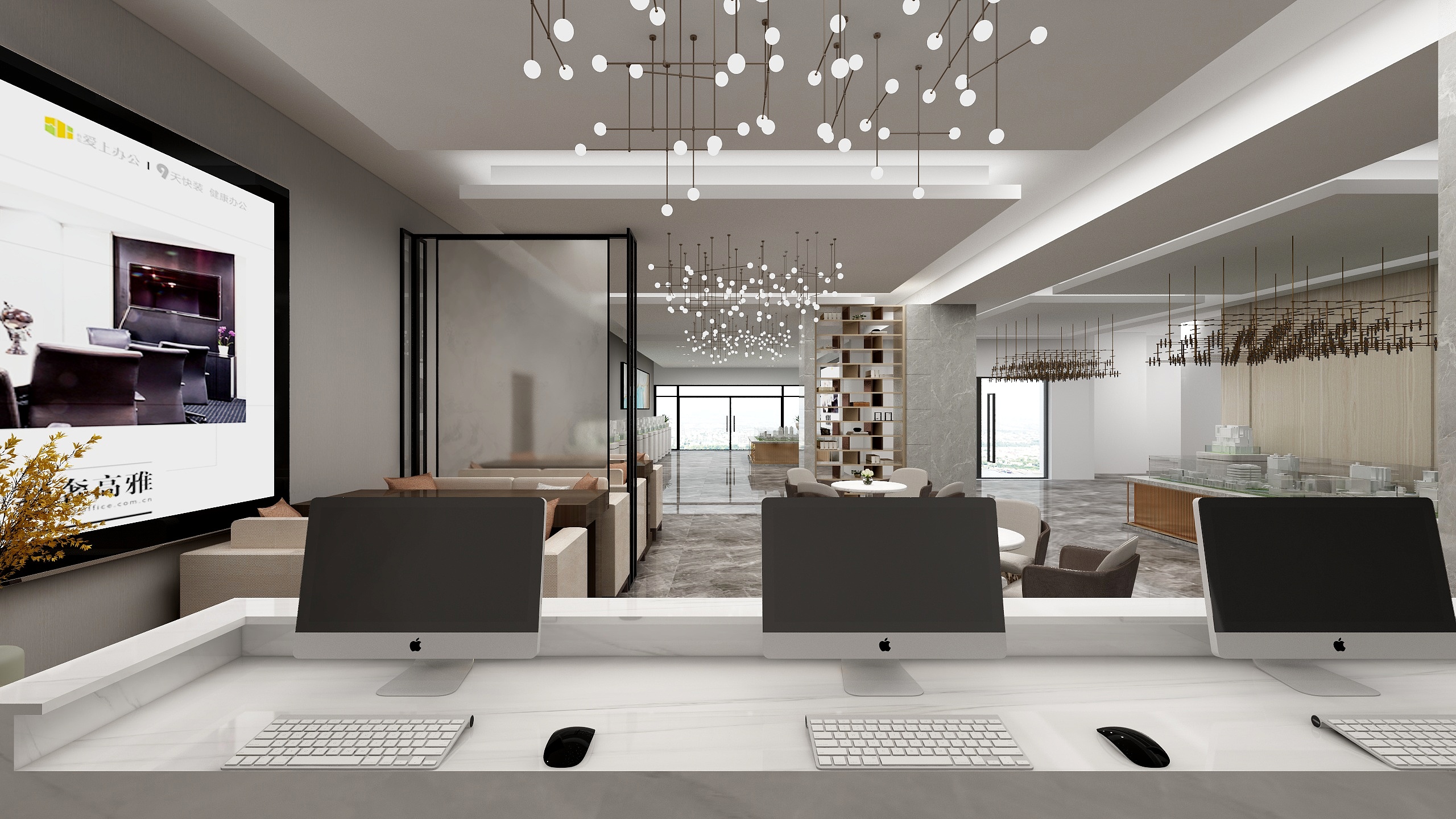 楚楚cc-售楼部-装修设计方案