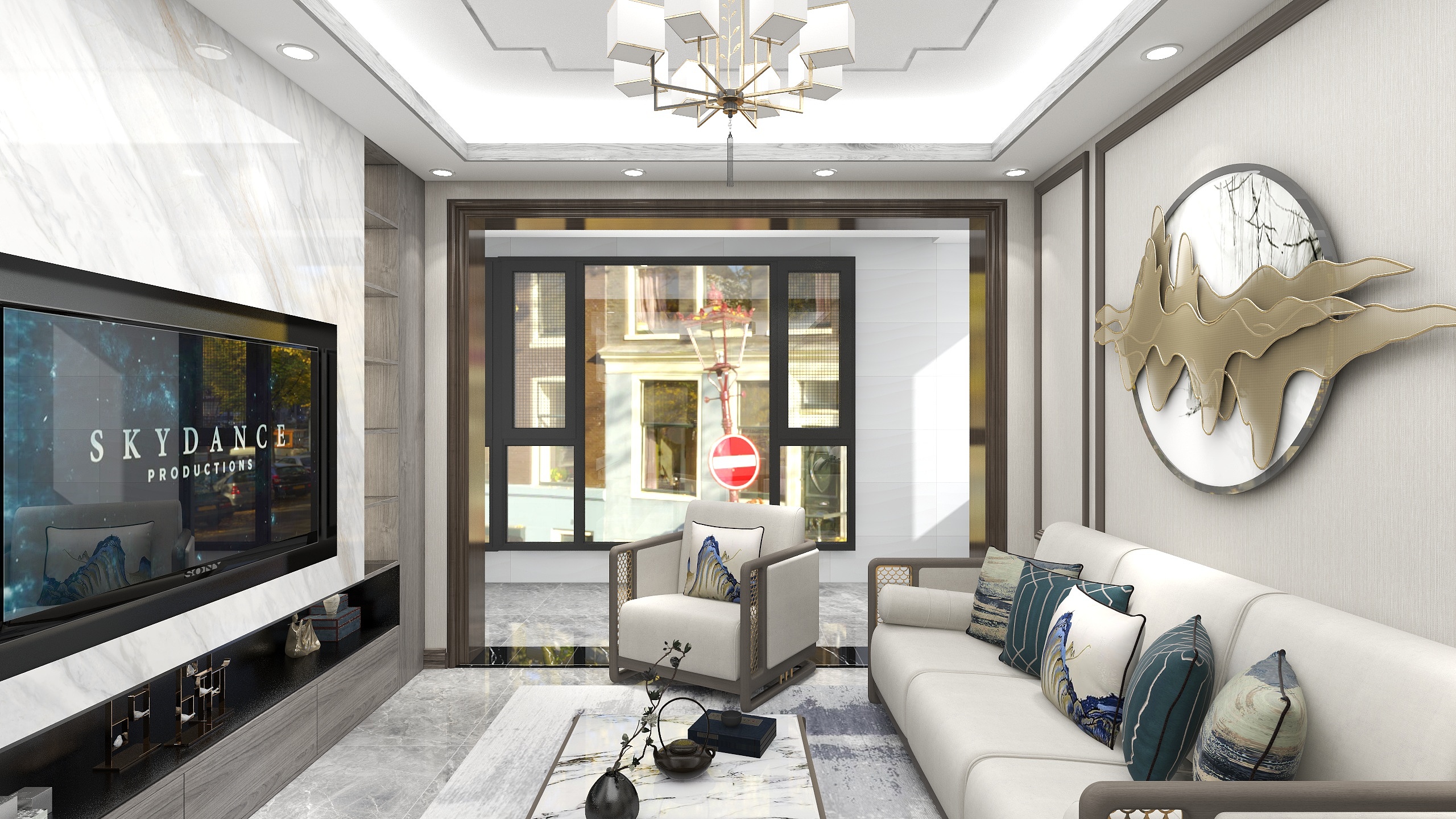 设计师一February-《幸福里》新中式雅居-装修设计方案