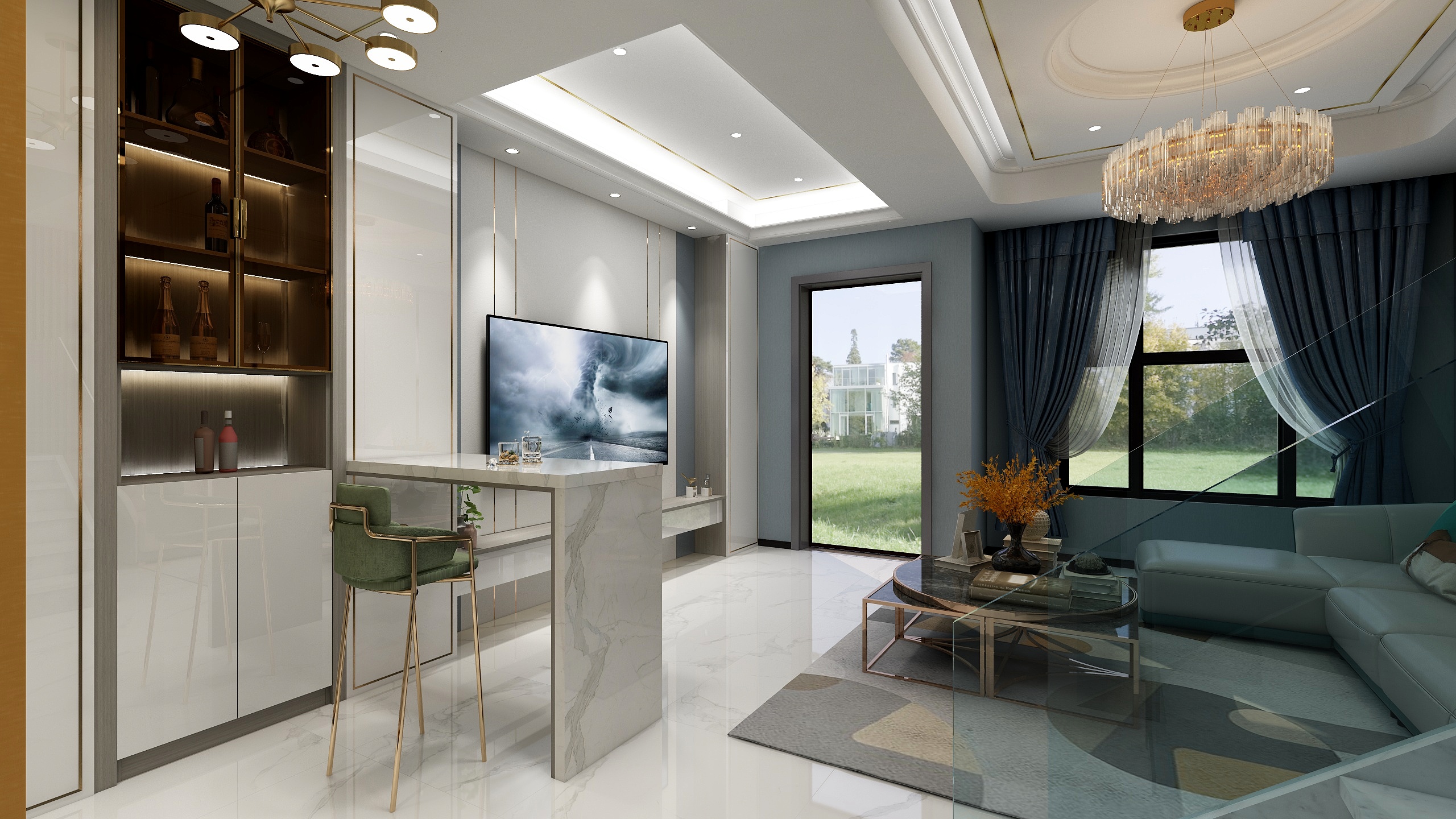 设计师刘摇-三盛翡丽山-装修设计方案