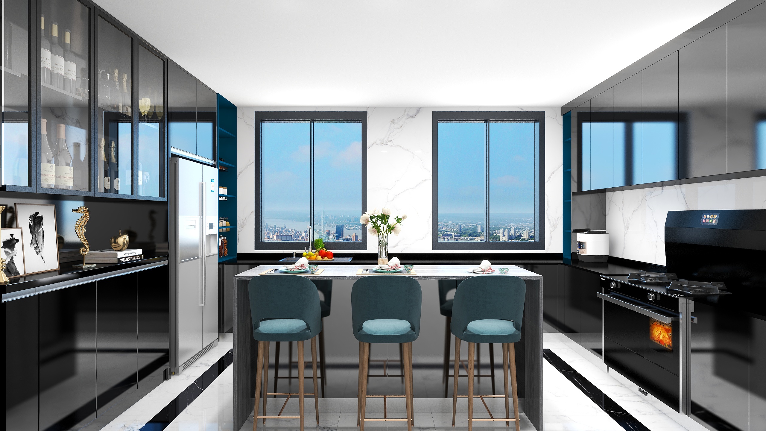 曾维素-瑞和园89.50㎡B户型3室2厅1卫-副本-装修设计方案