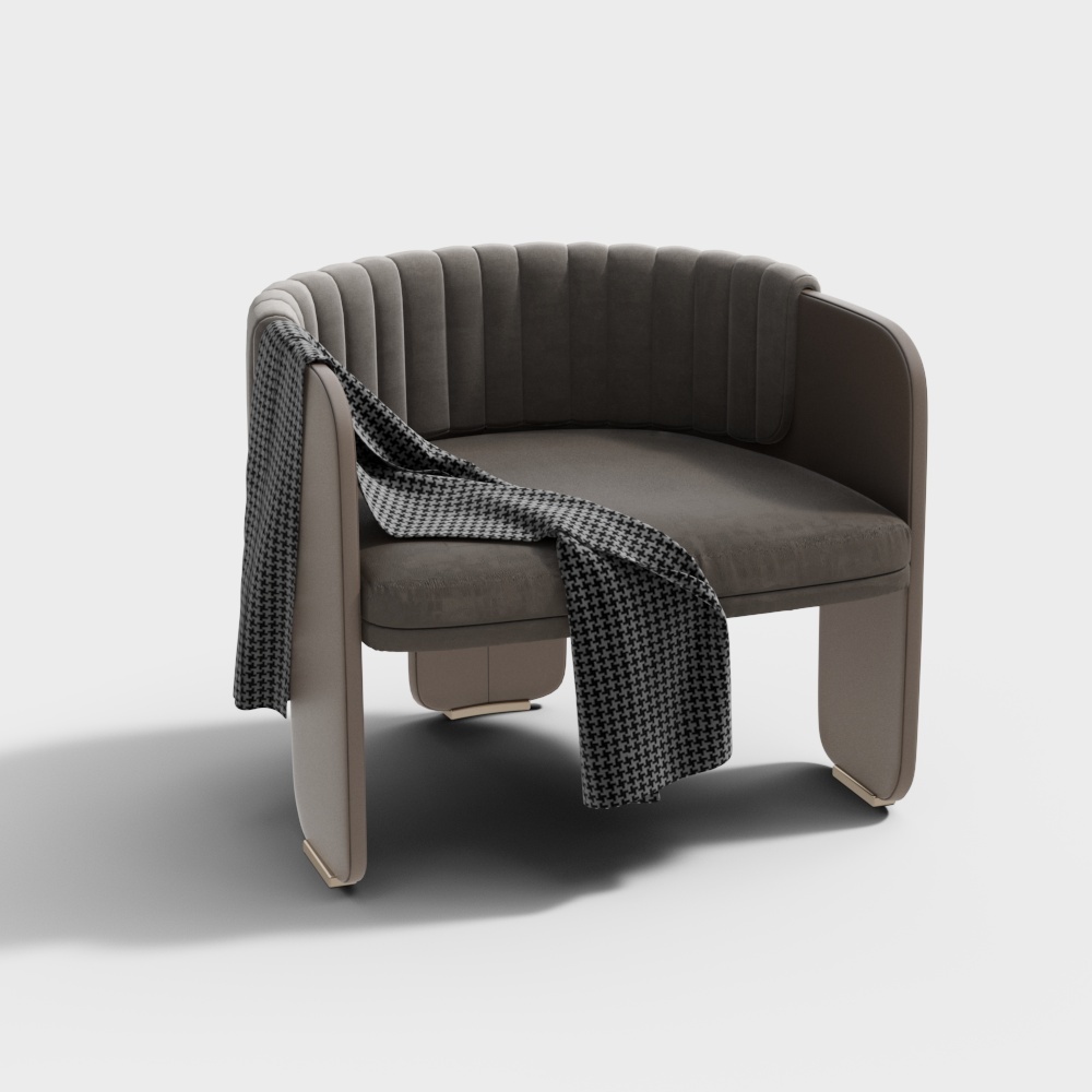 MasaSanty/玛萨圣帝-现代卧室休闲椅【尼普顿/Neptune系列】3D模型