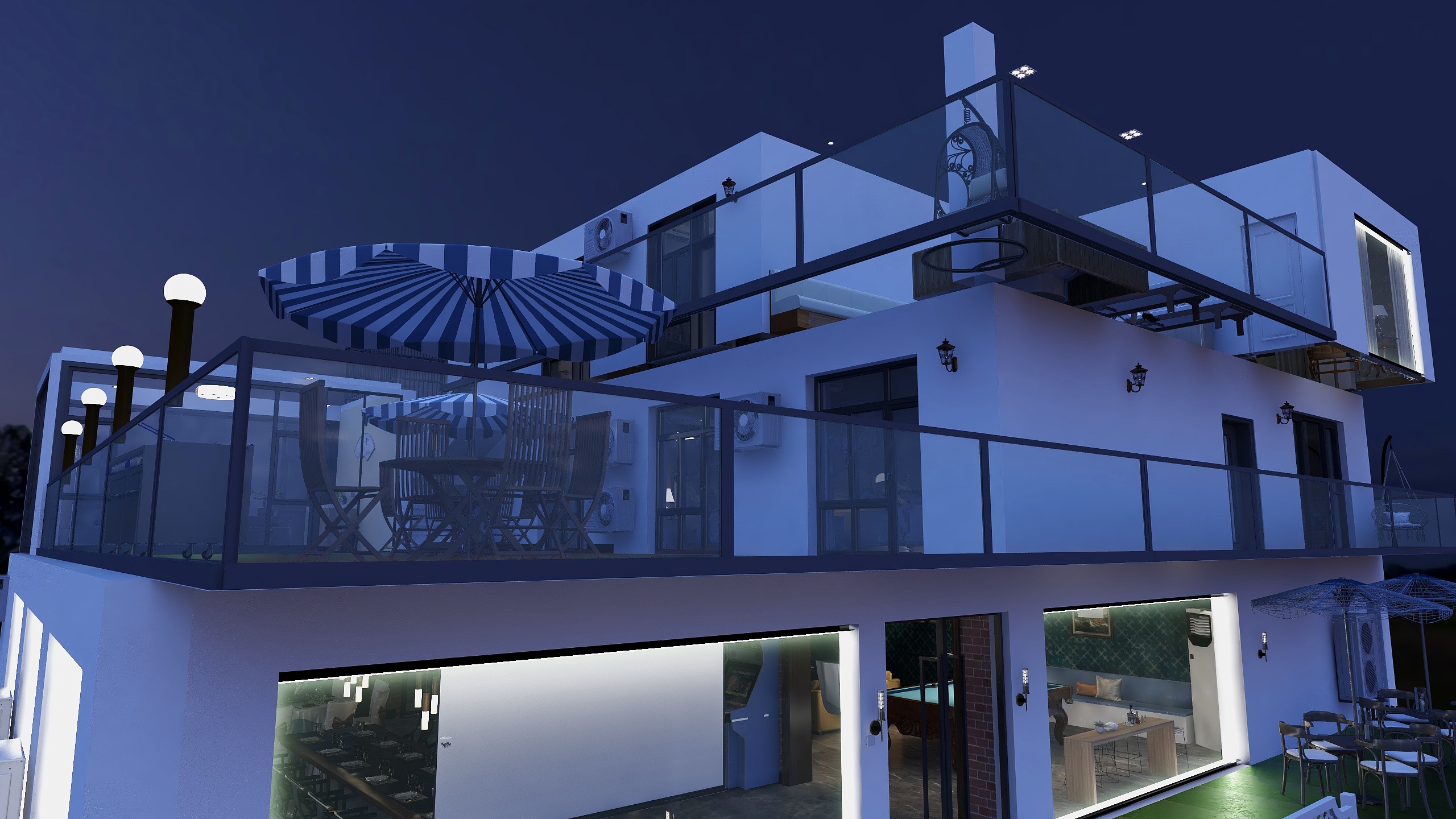 明月道长-什么小院张家坟民宿-装修设计方案