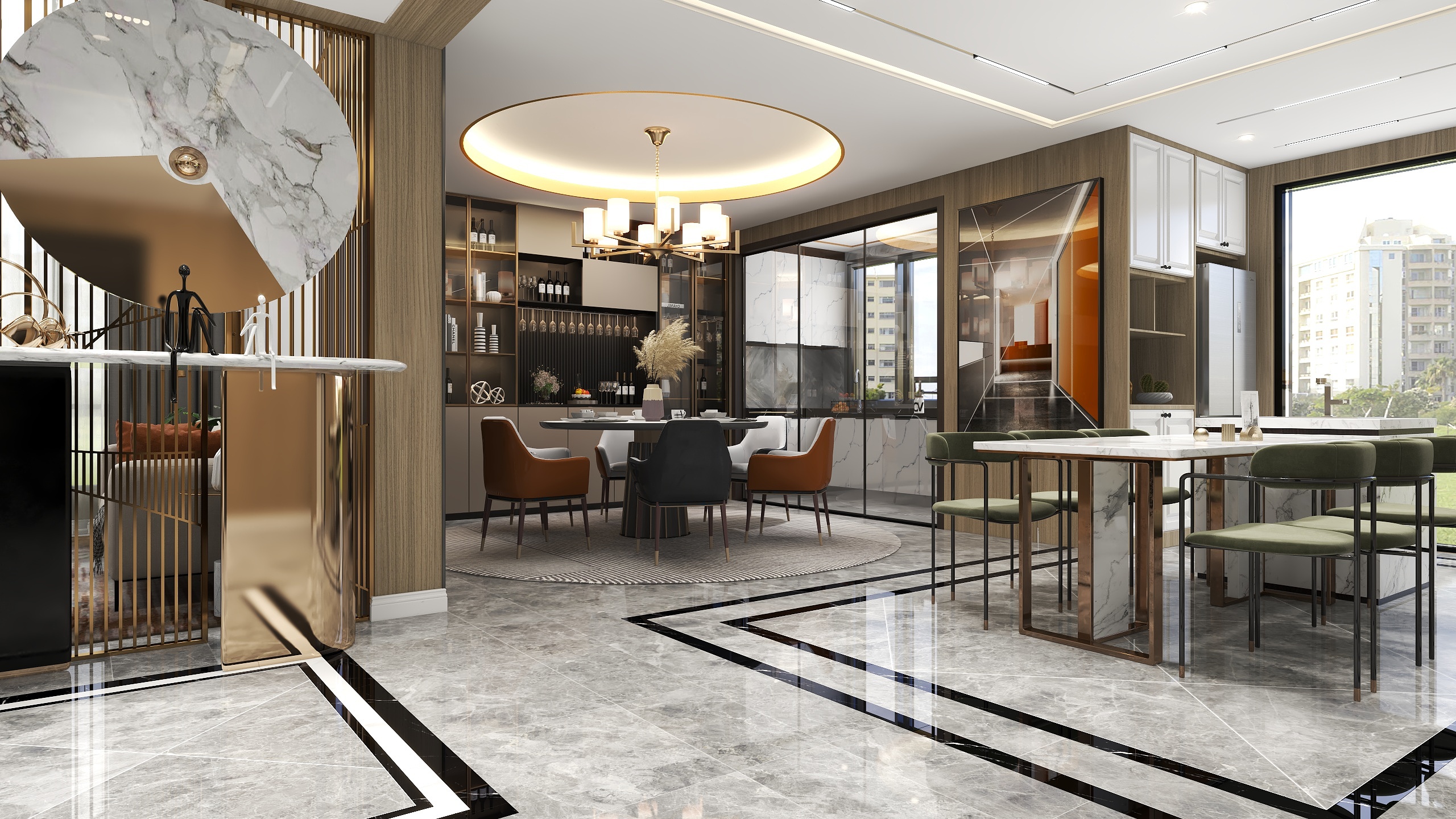 青山6688-别墅-装修设计方案