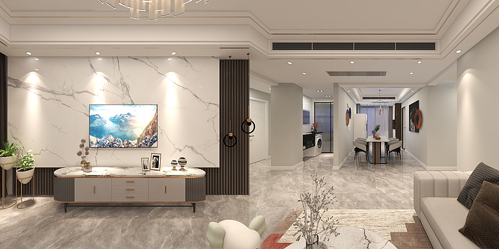 设计师陈健-韵湖首府王先生雅居设计方案-装修设计方案