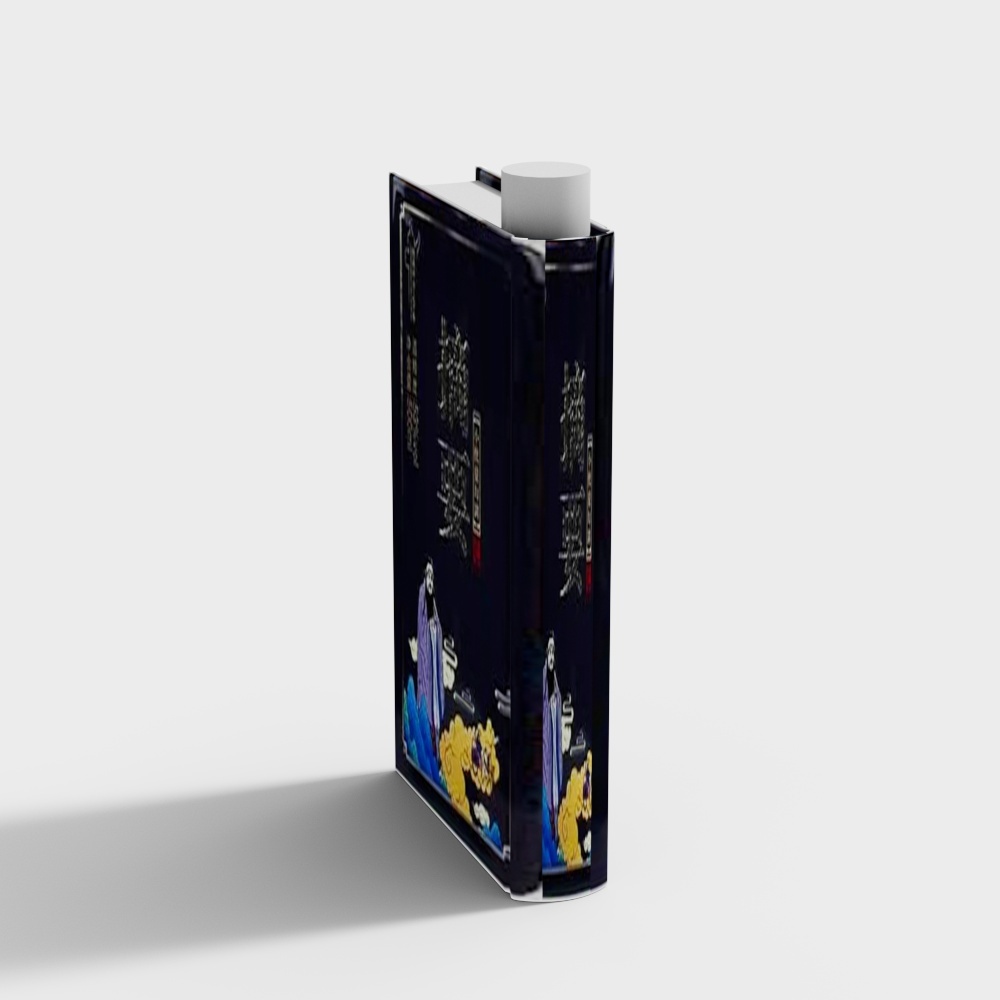 黑酒瓶3D模型