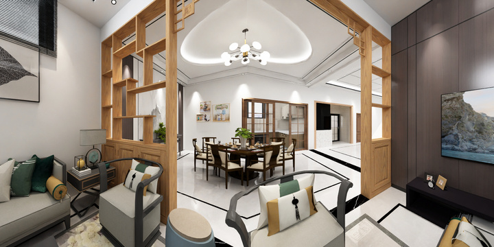 兴亘施工设计-关庙腰彭庄-装修设计方案