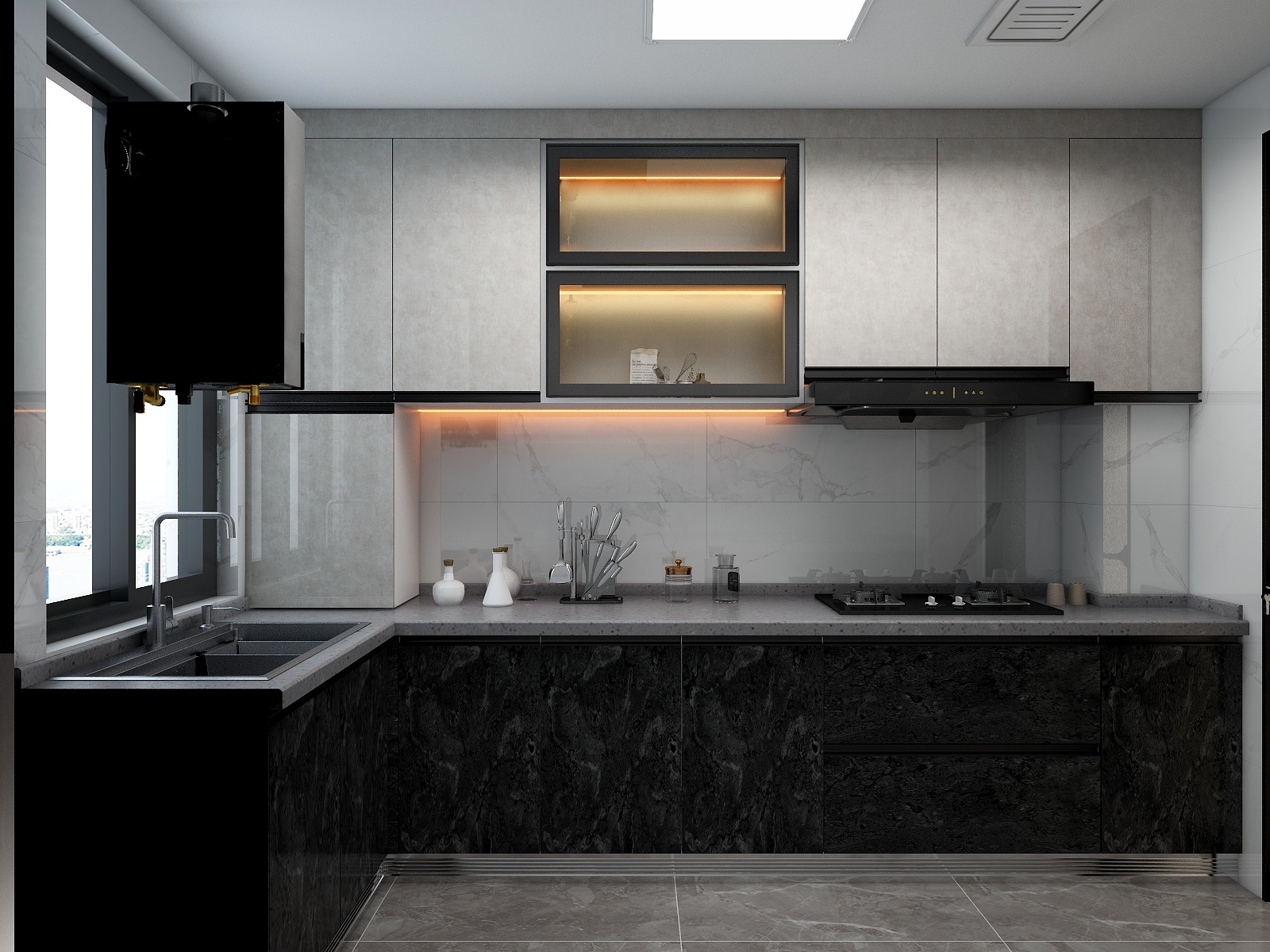 悠美Design-鲁艺一号苑-装修设计方案