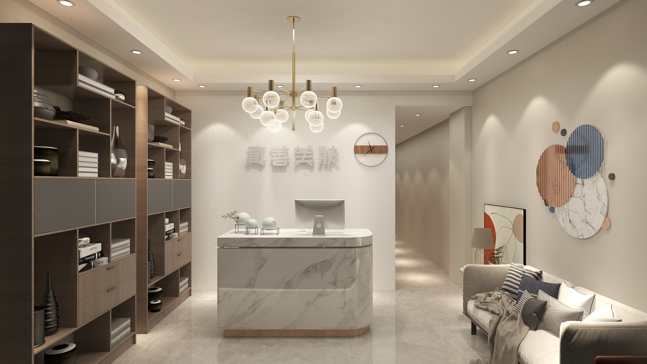 LVBAOJIAN_53-南海万科广场-真善美肤-齐小姐-装修设计方案
