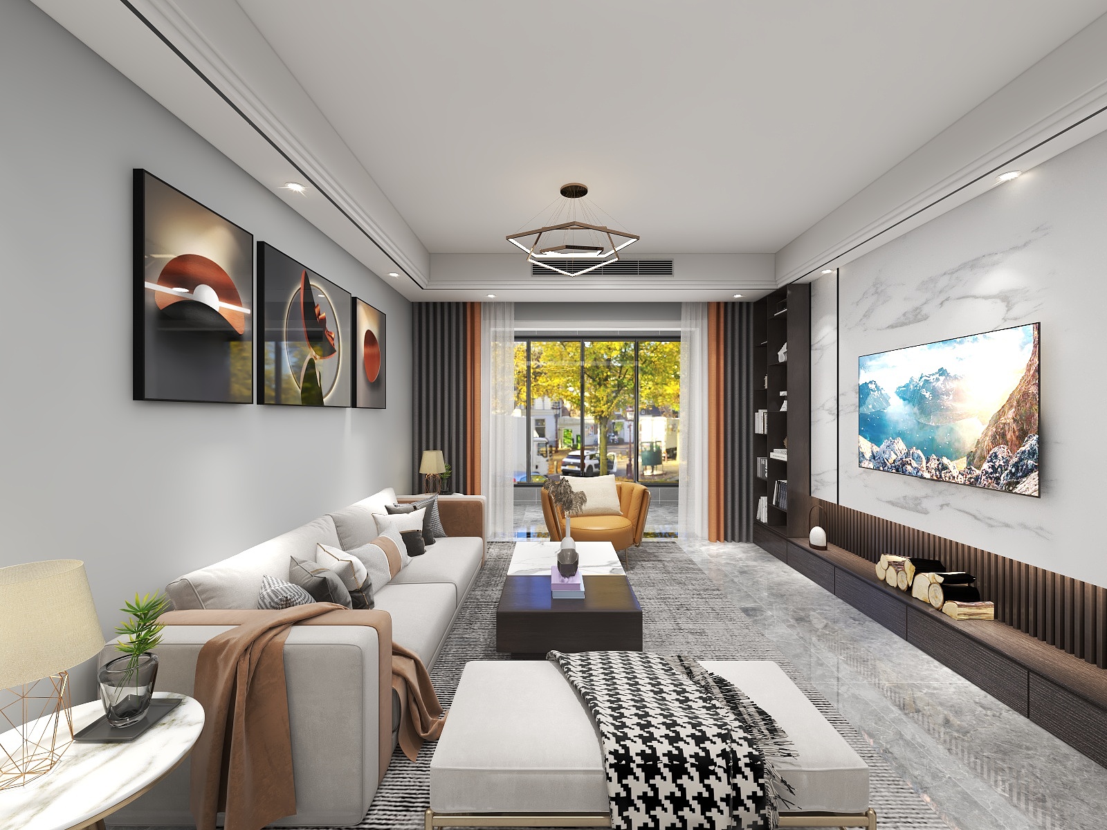 设计--许-136㎡现代轻奢风-装修设计方案