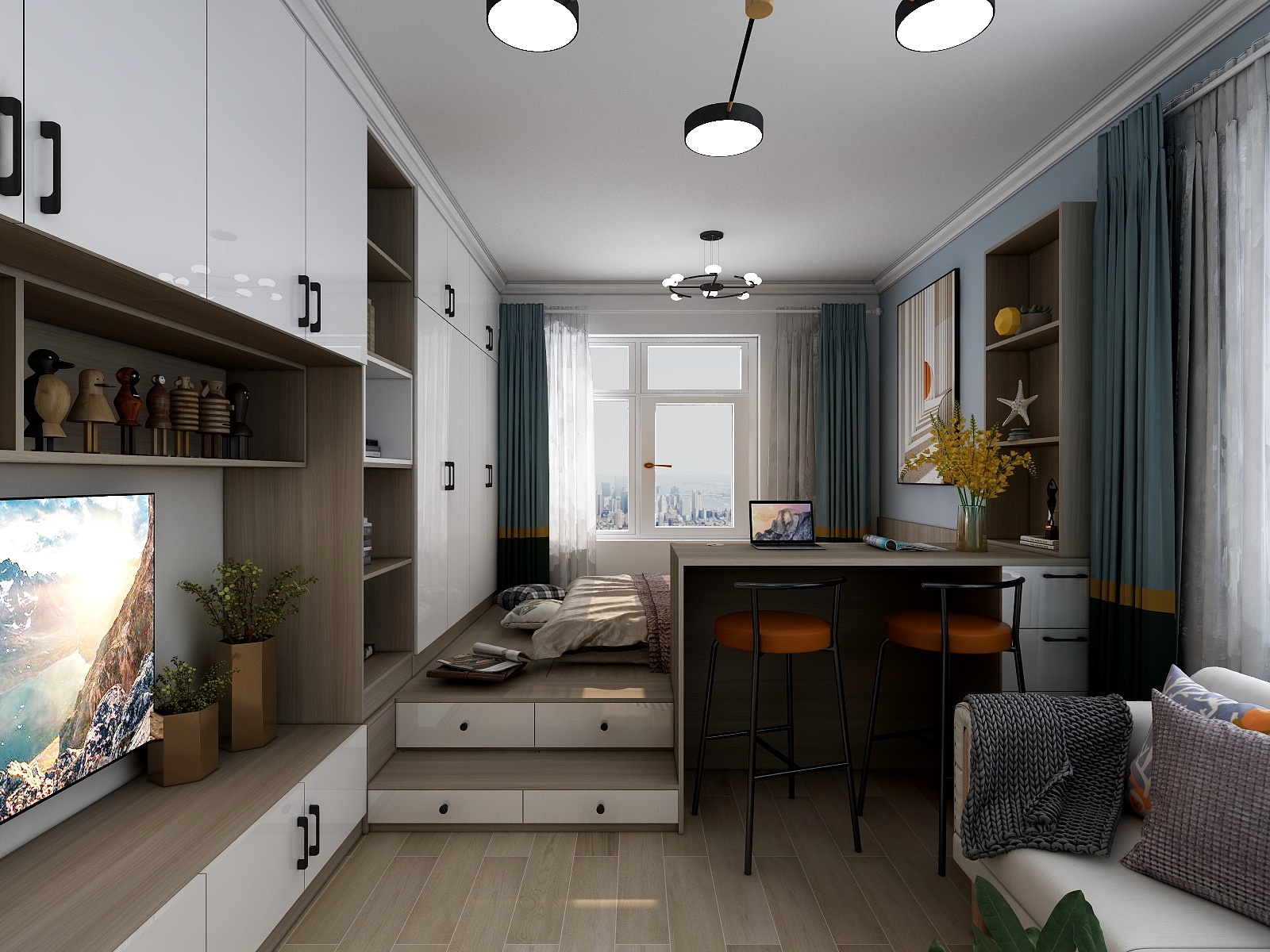 zhang518-金地-浅山艺镜-装修设计方案