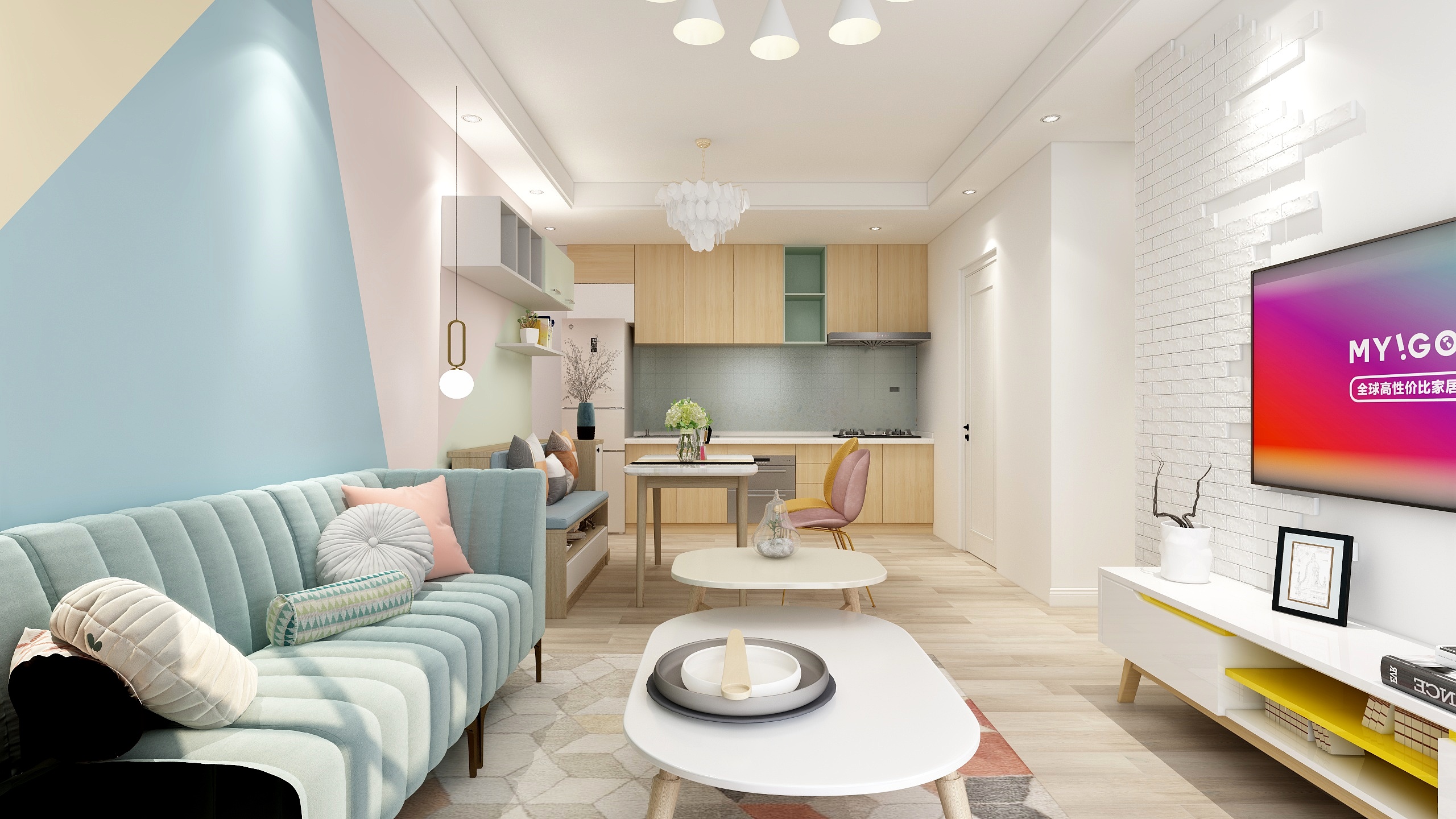 孙建-北欧风格-装修设计方案