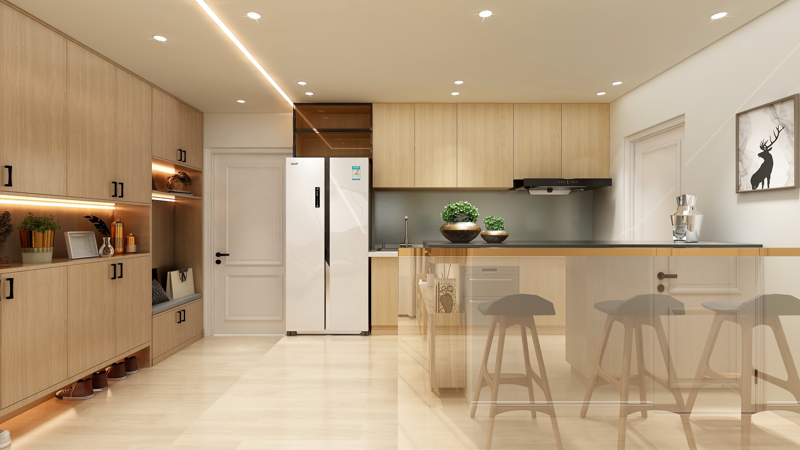 孙建-无印风格装修效果图