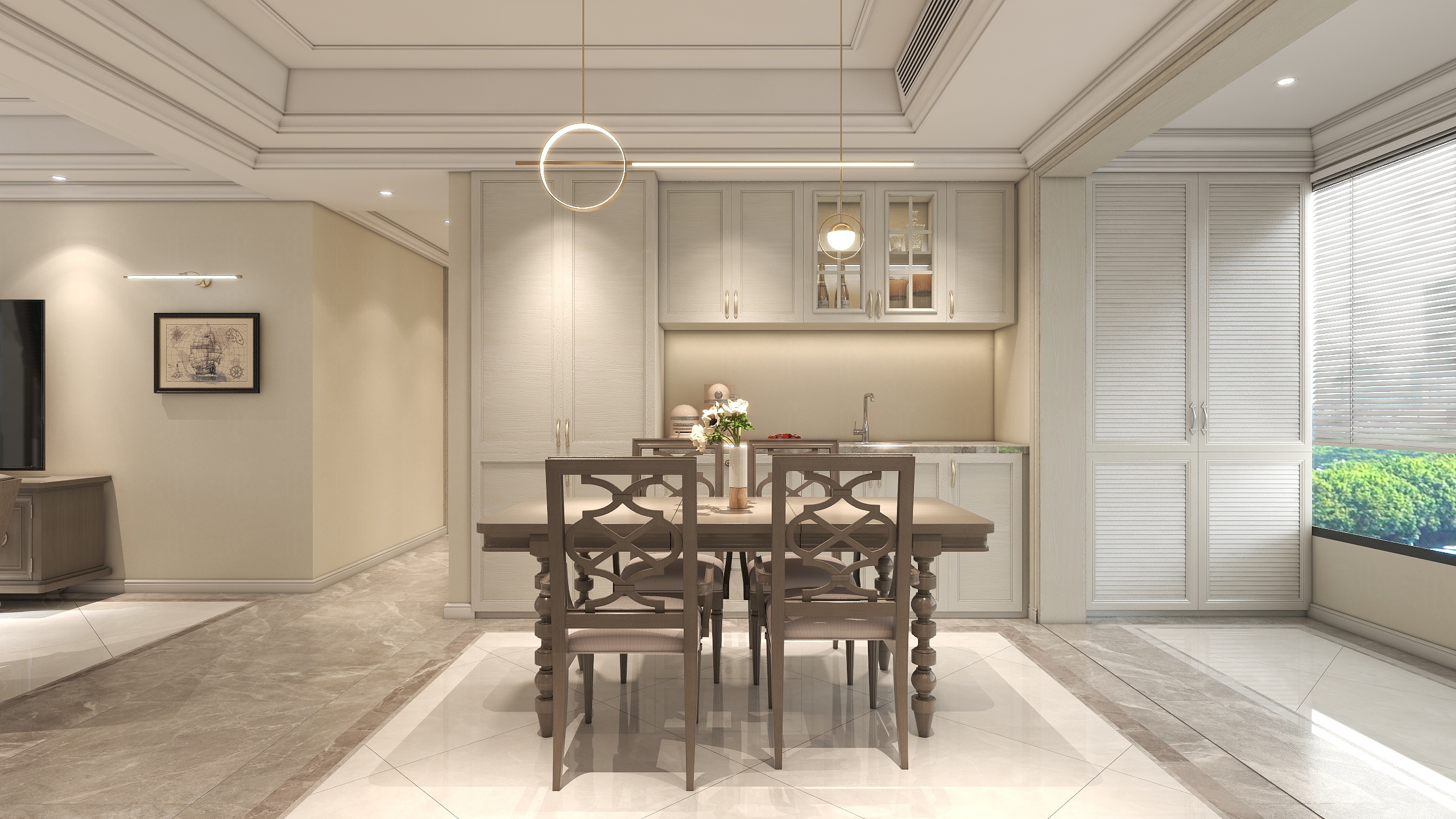 RED空间艺术-半山九里6#浅色-装修设计方案