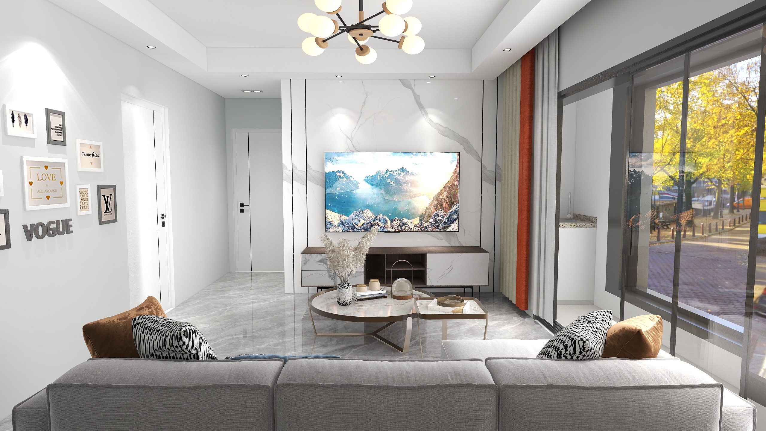 张荣星-瑞和园89.50㎡B户型3室2厅1卫-装修设计方案